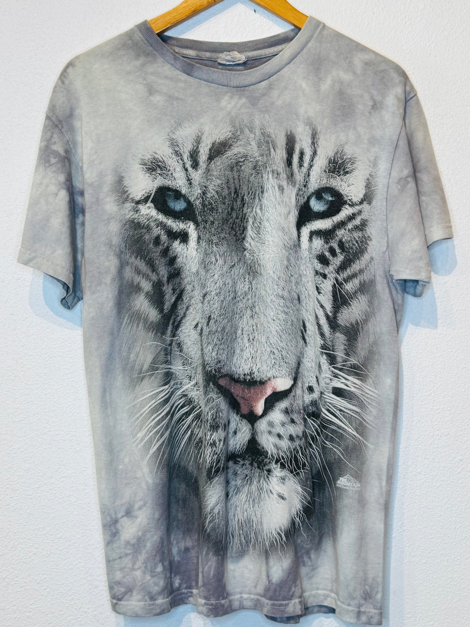 Tiger Face Vintage Tee - Burnout