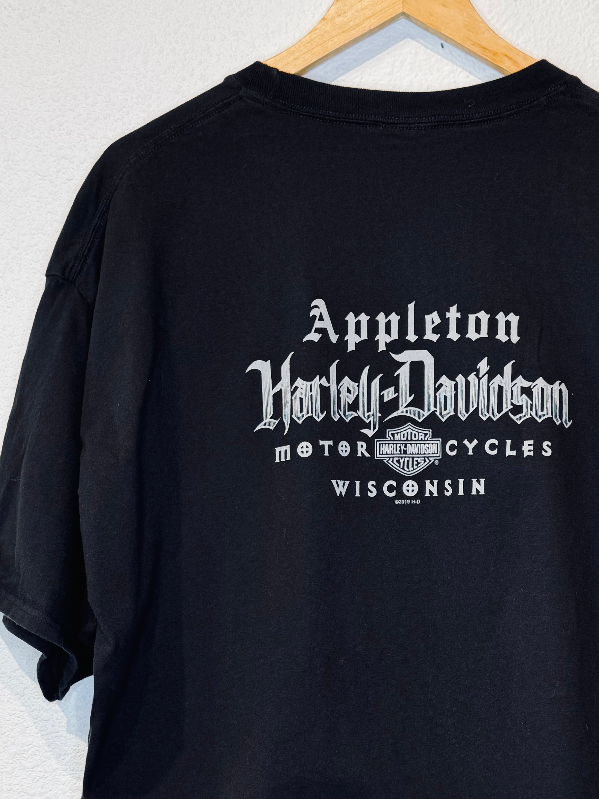 Appleton Harley Vintage Tee - Burnout