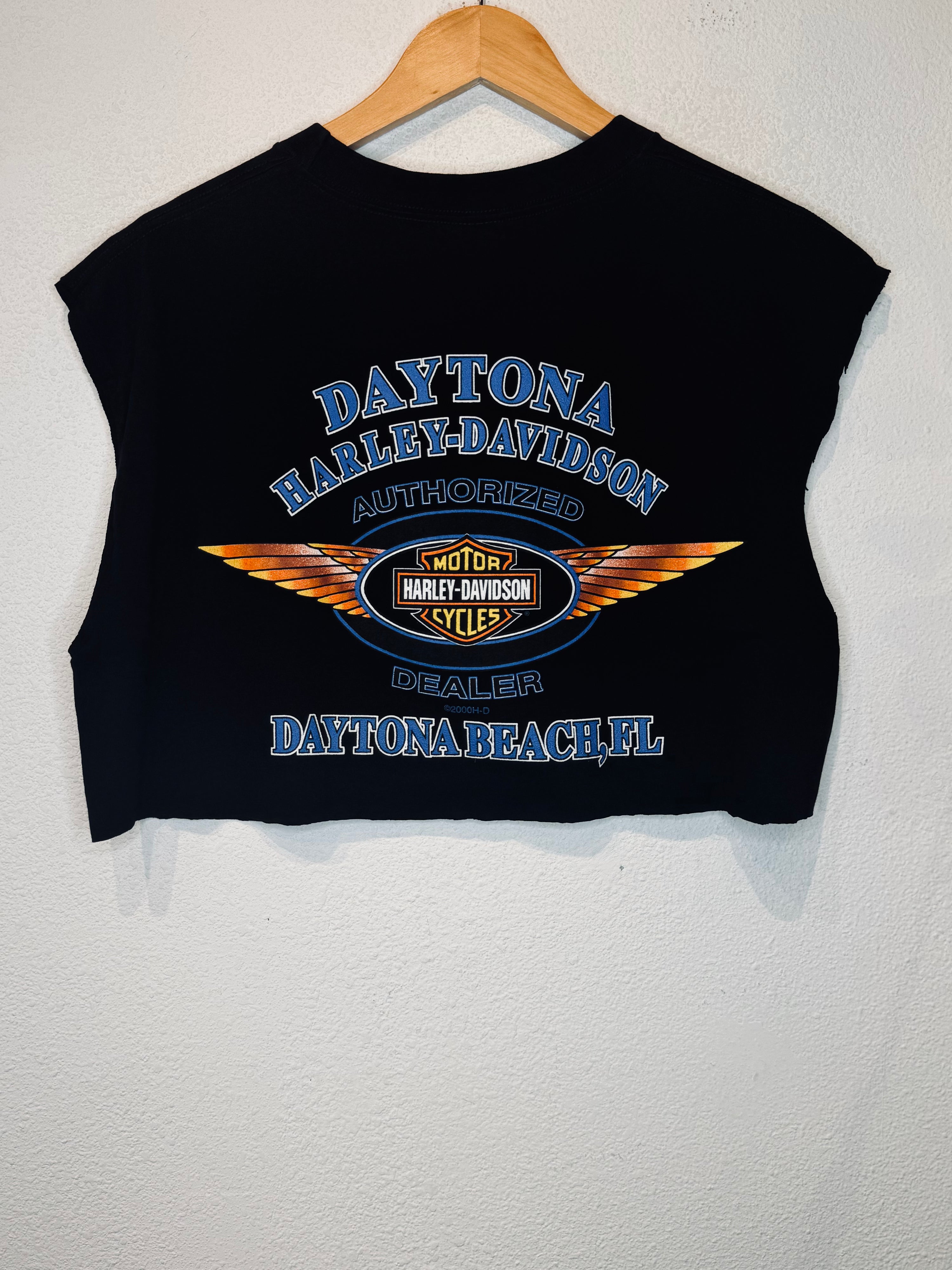 Call of the Wild Harley Vintage Crop Tank