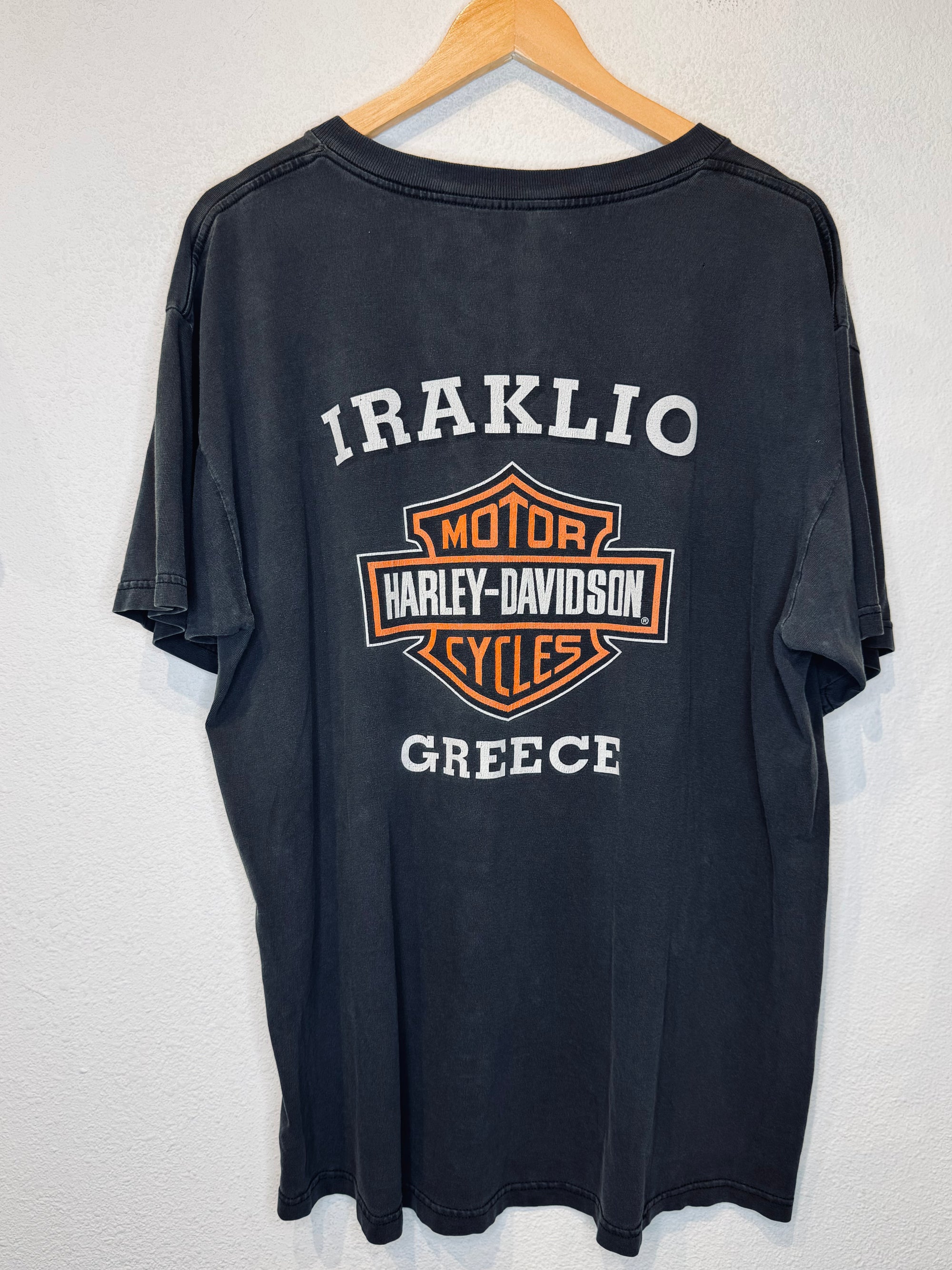 Greece Harley Vintage Tee