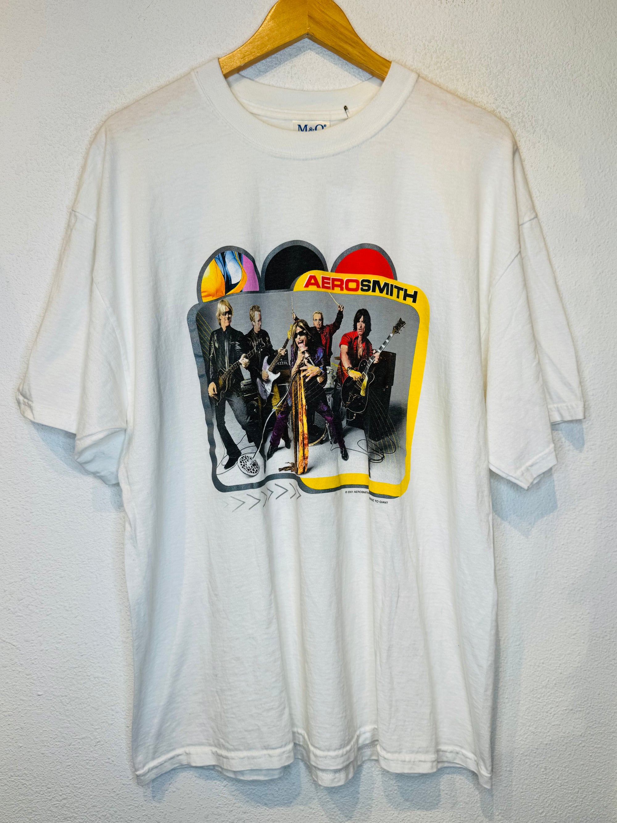 Aerosmith Push Play '01 Vintage Tee