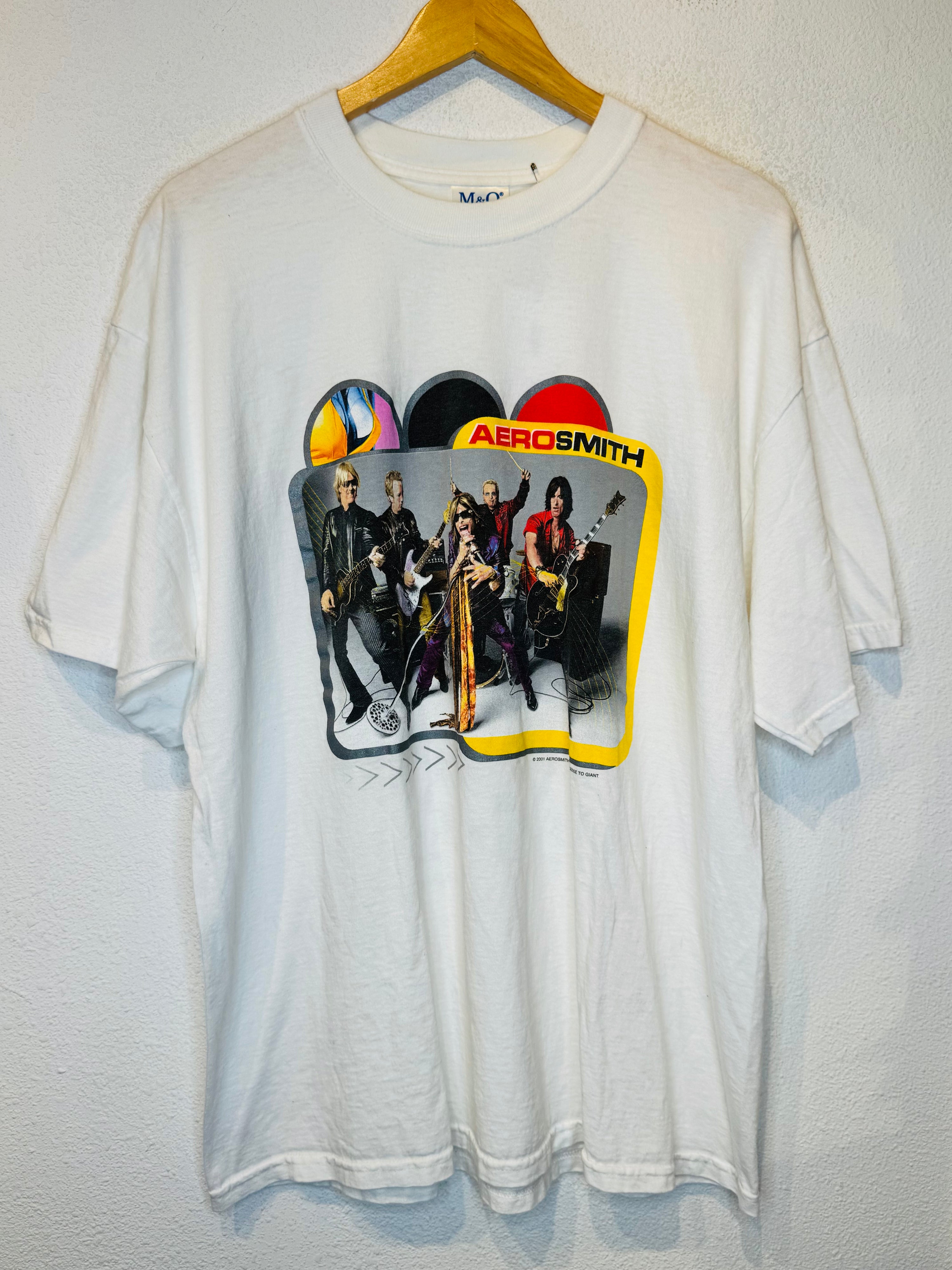 Aerosmith Push Play '01 Vintage Tee
