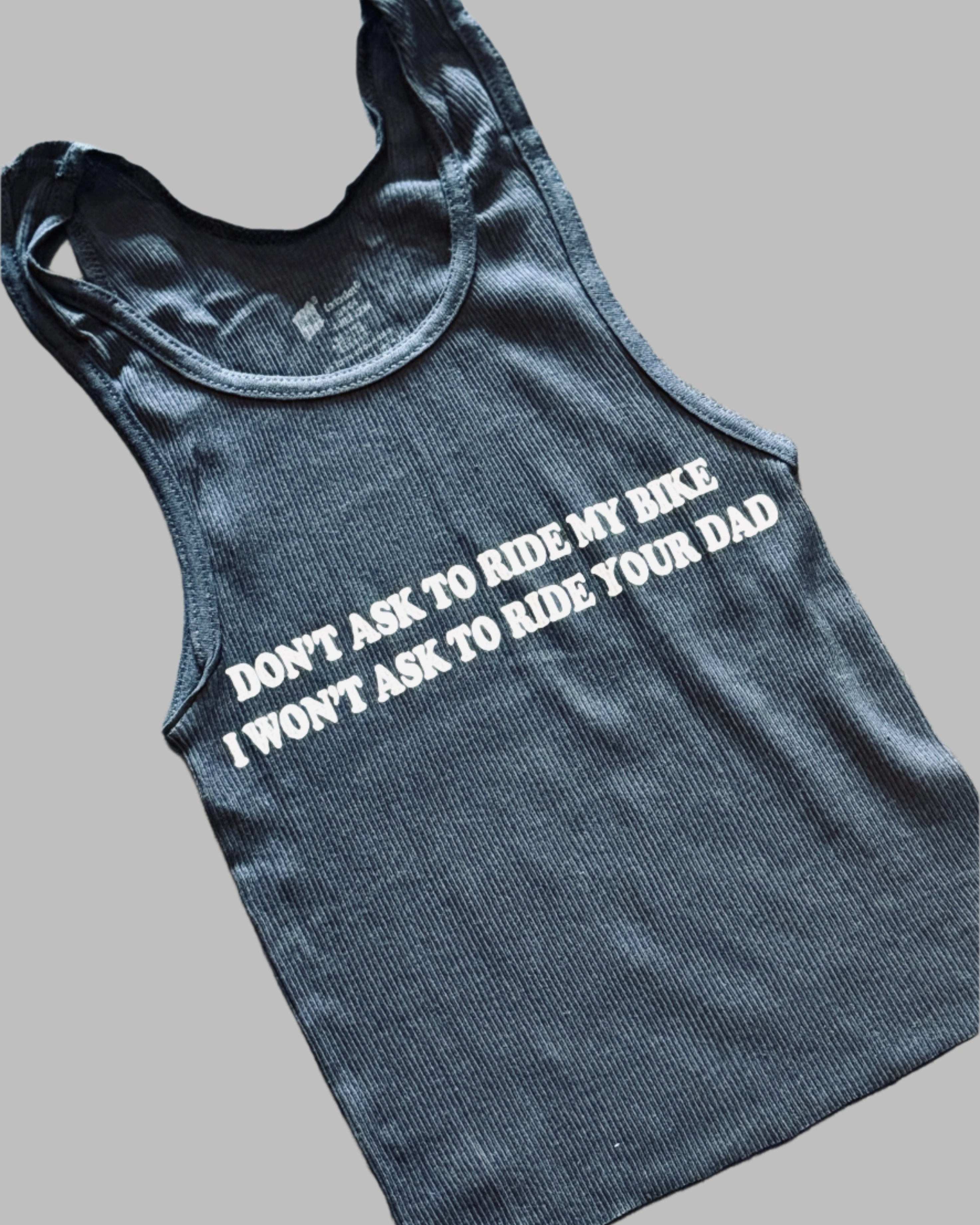 Don't Ask Crop Tank - Burnout