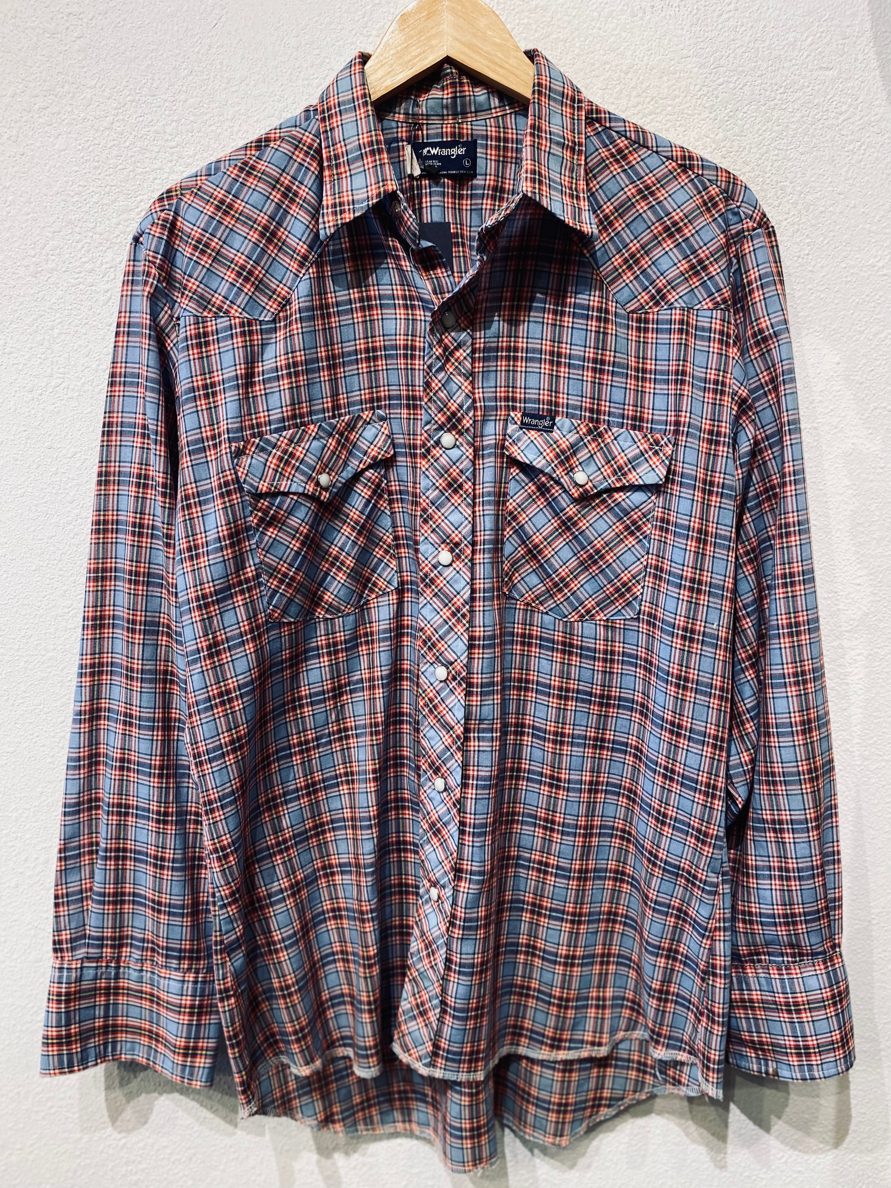 Wrangler Red Vintage Pearl Snap