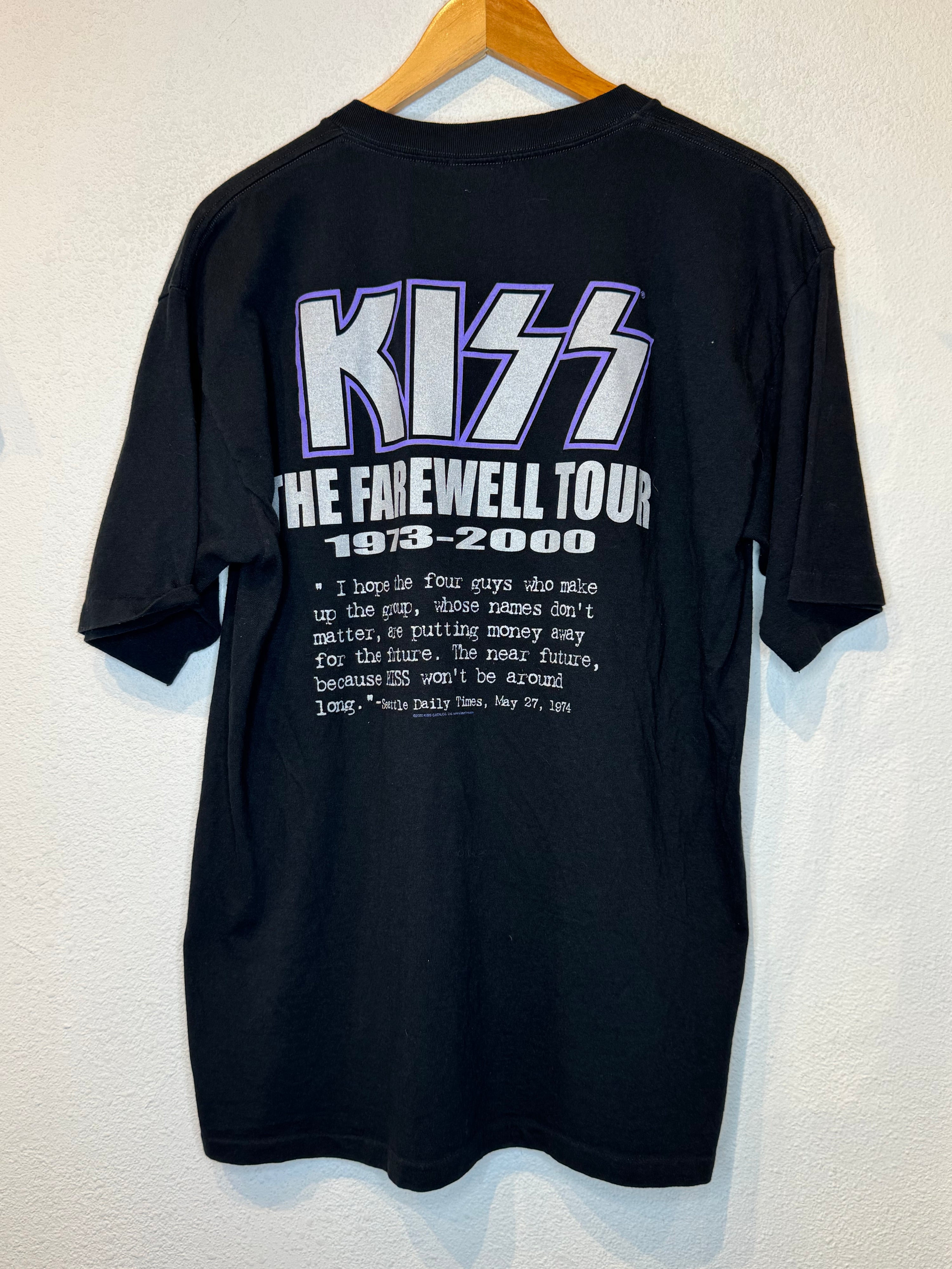 KISS Farewell Y2K Vintage Tee