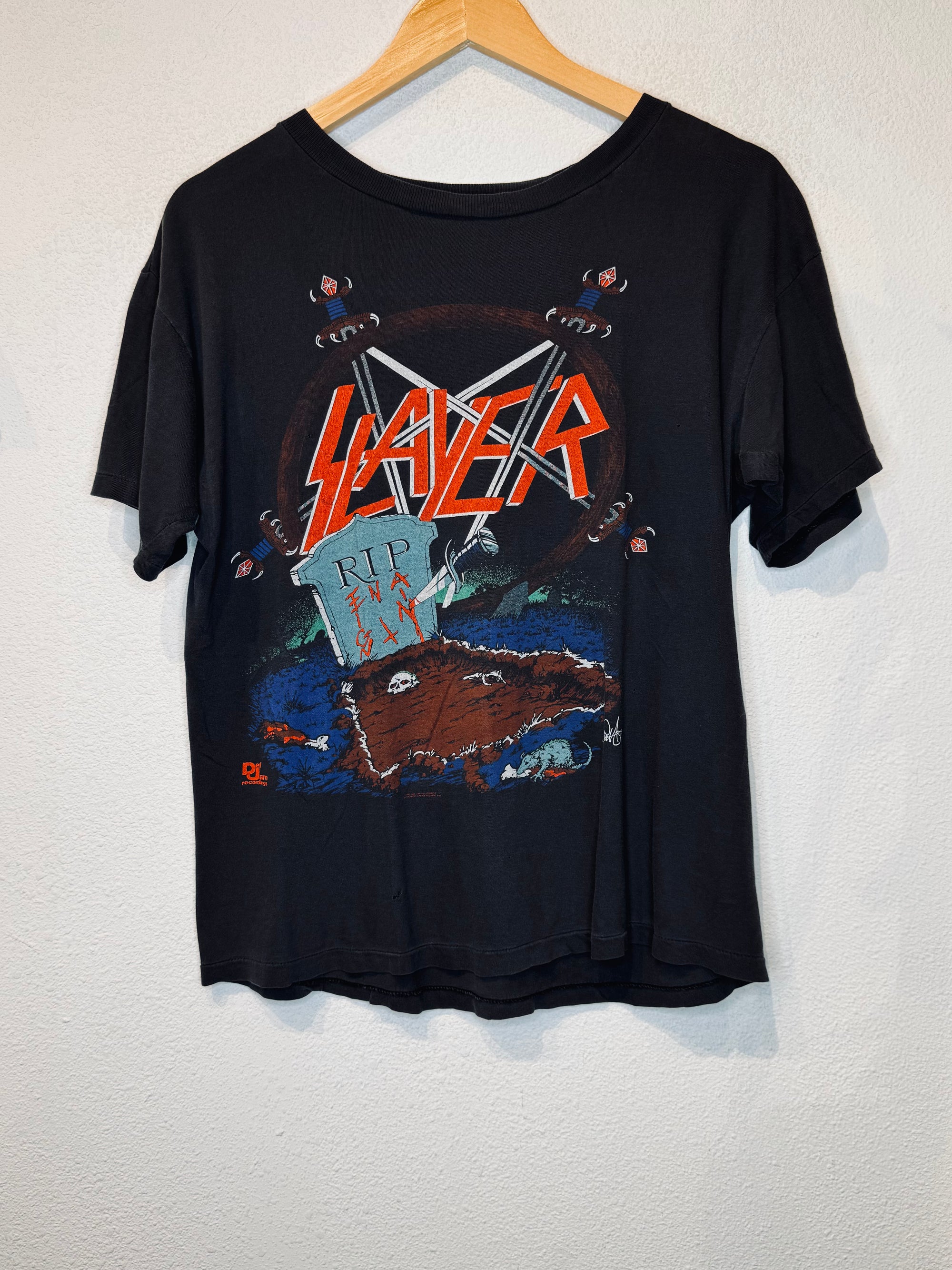 Slayer RIP Vintage Tee