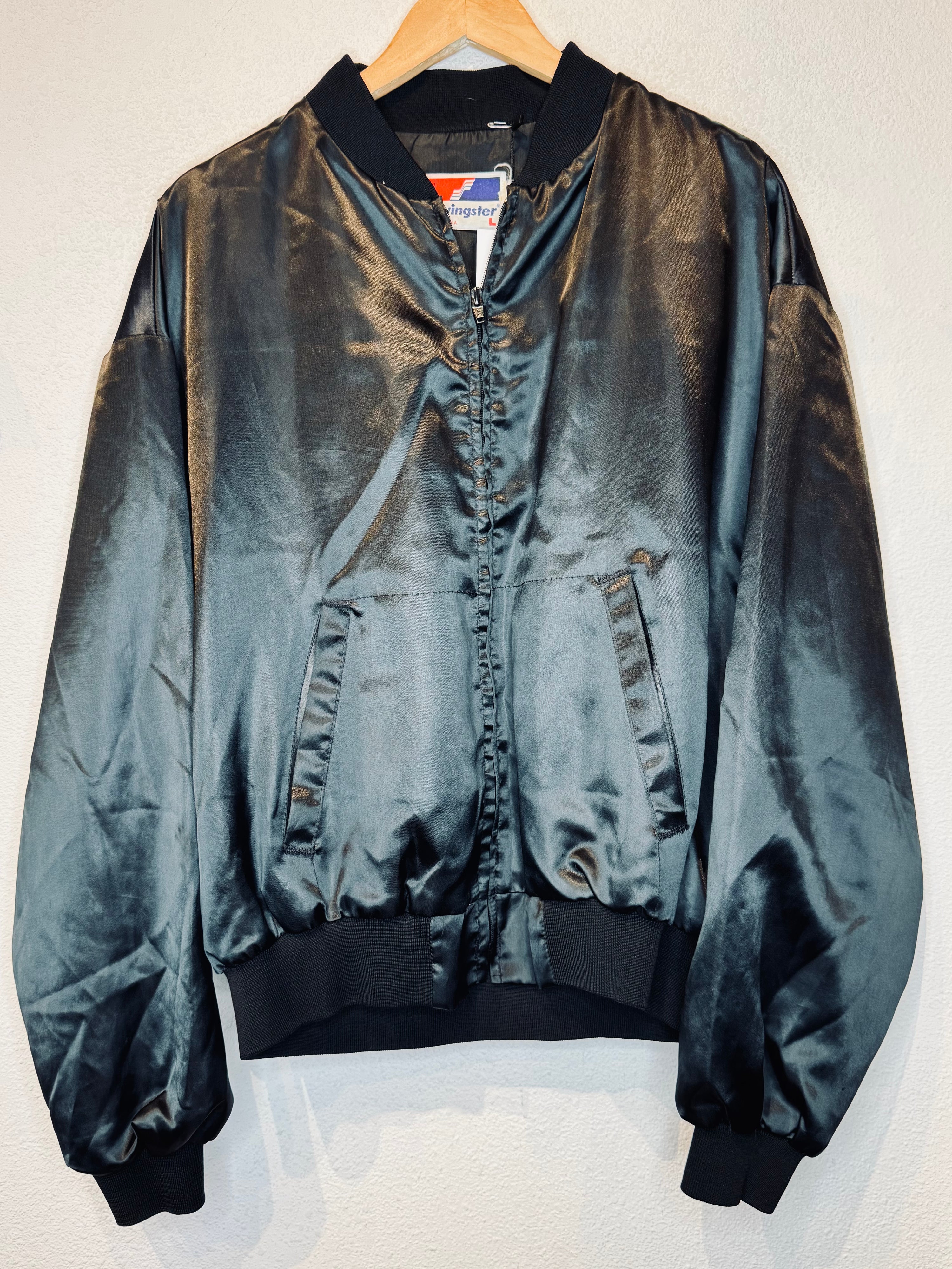 Camel Vintage Satin Jacket