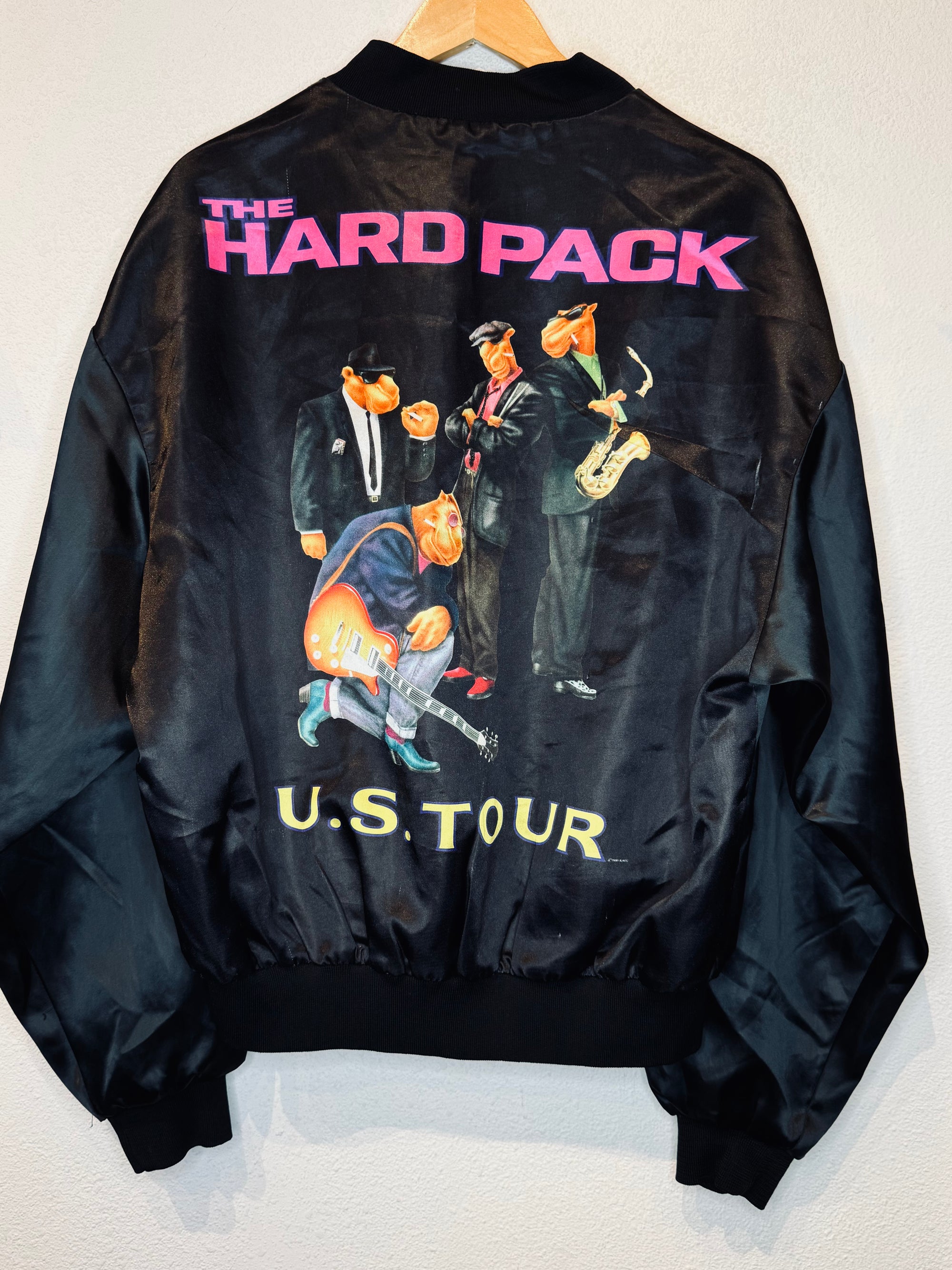 Camel Vintage Satin Jacket