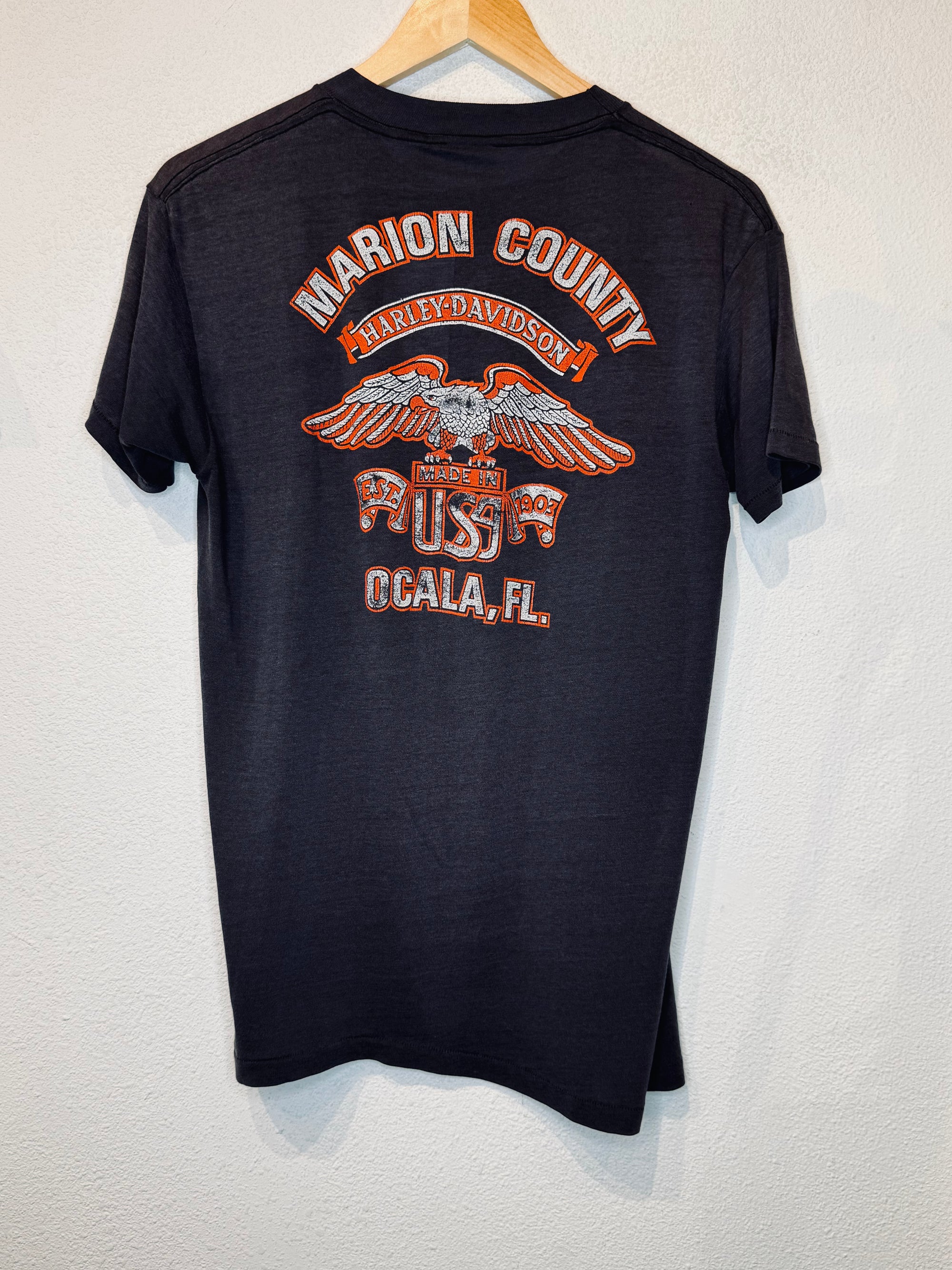 3D Emblem '84 American Made Harley Vintage Tee