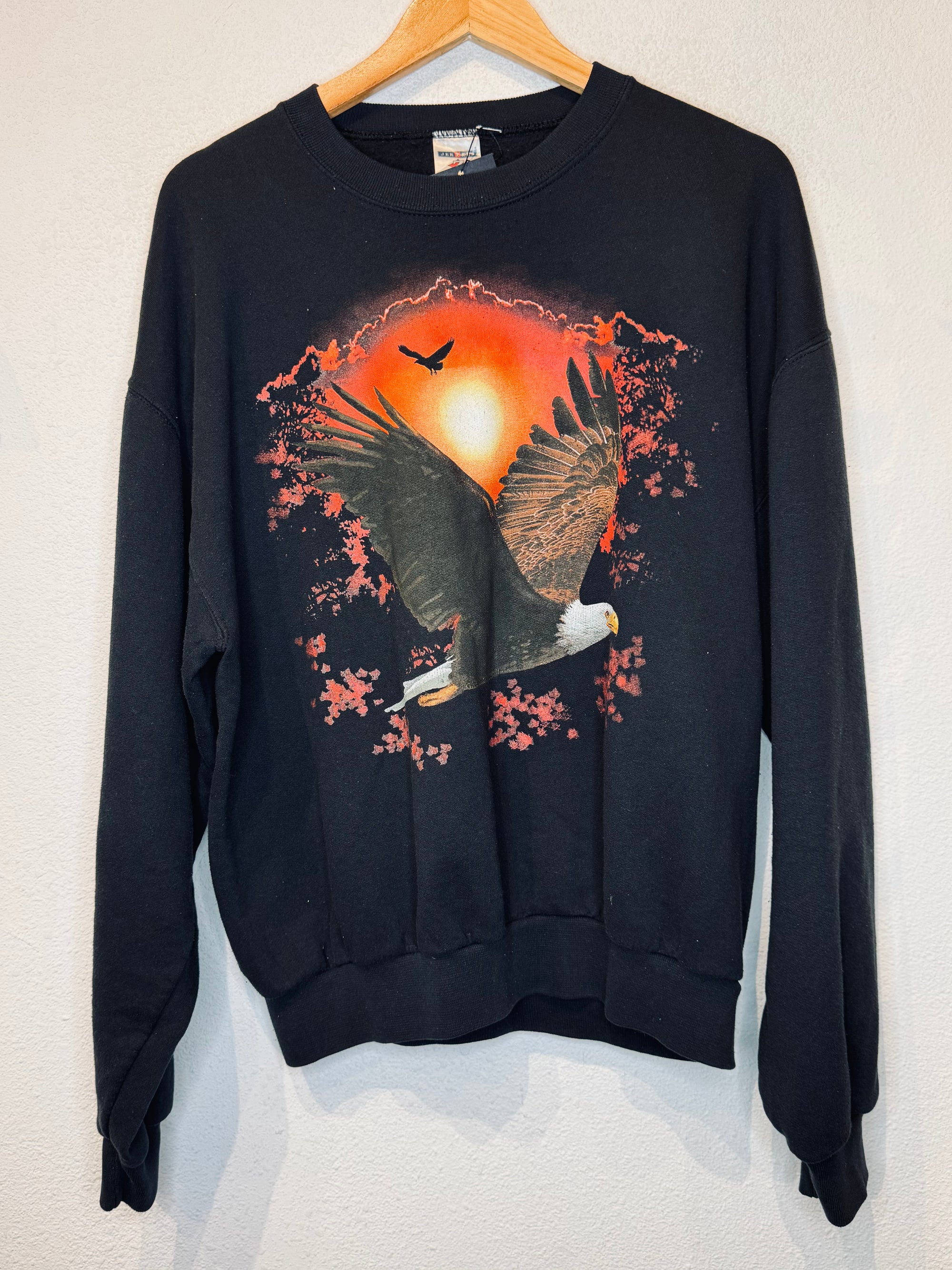 Sunset Eagle Vintage Crewneck