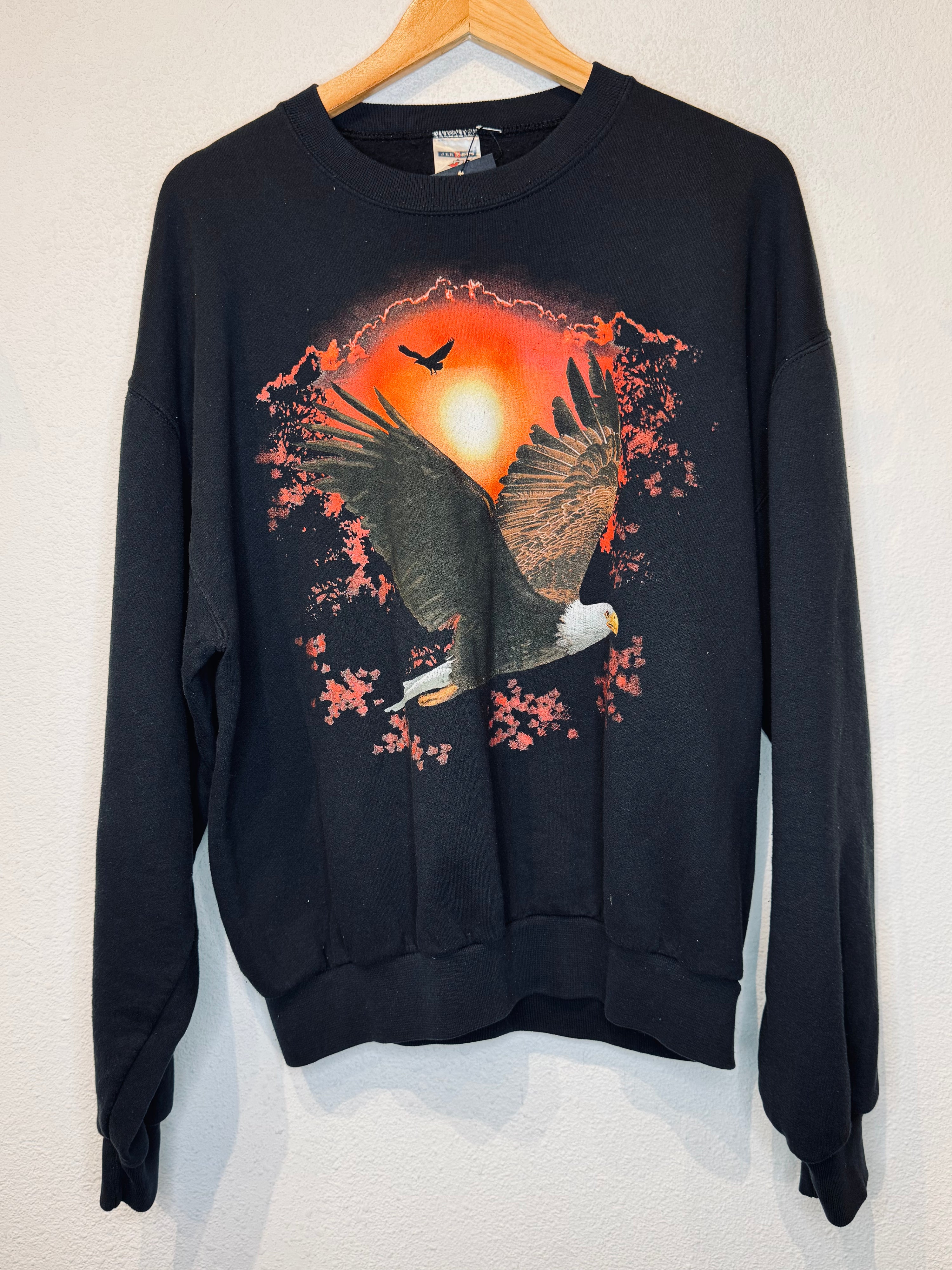 Sunset Eagle Vintage Crewneck