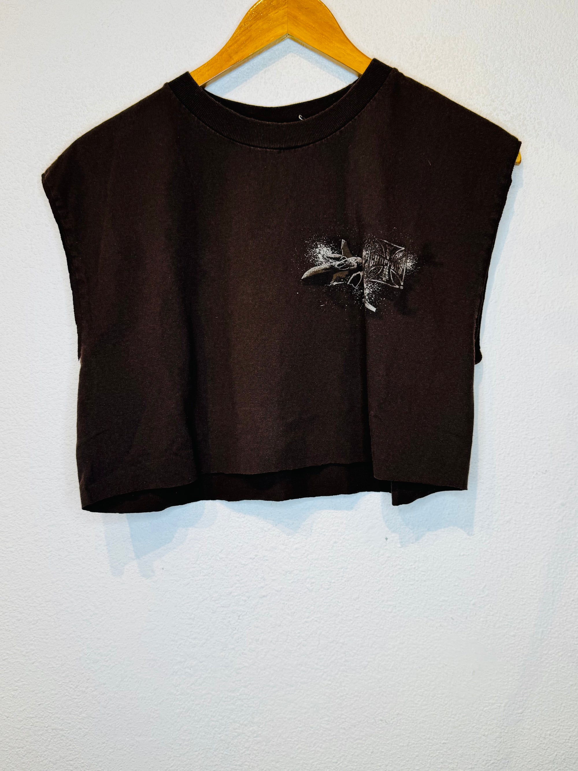 West Coast Choppers Vintage Crop Tank