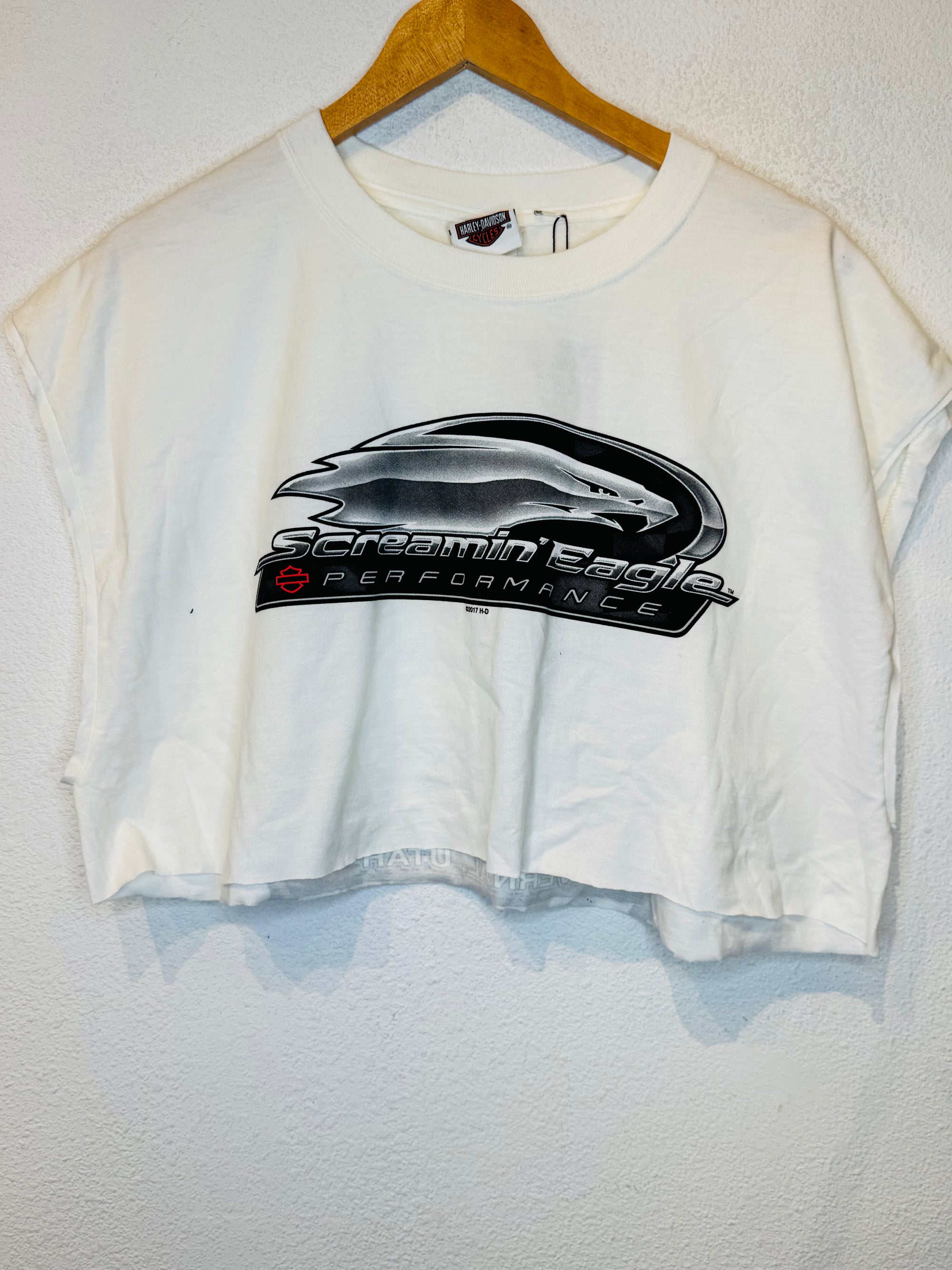 Screamin Eagle Harley Vintage Crop Tank