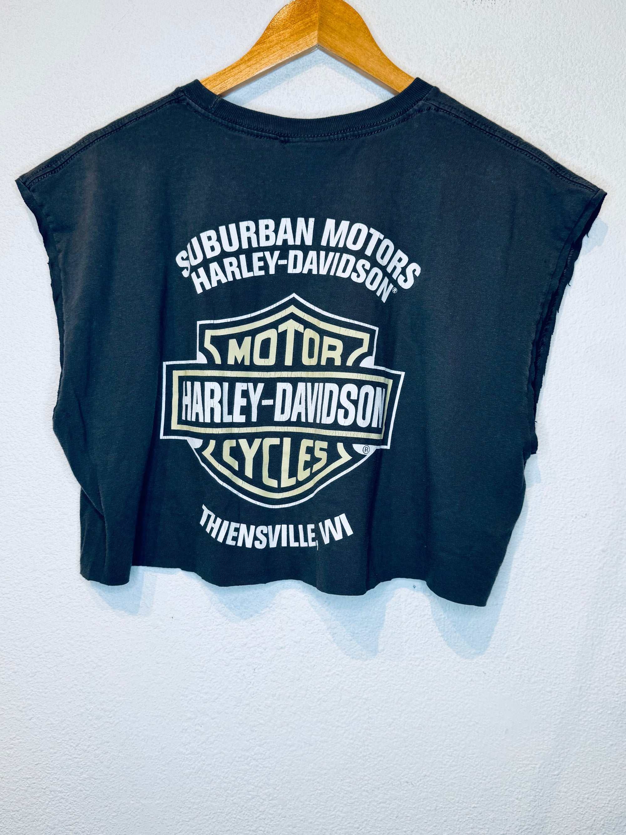 Suburban Harley Vintage Crop Tank