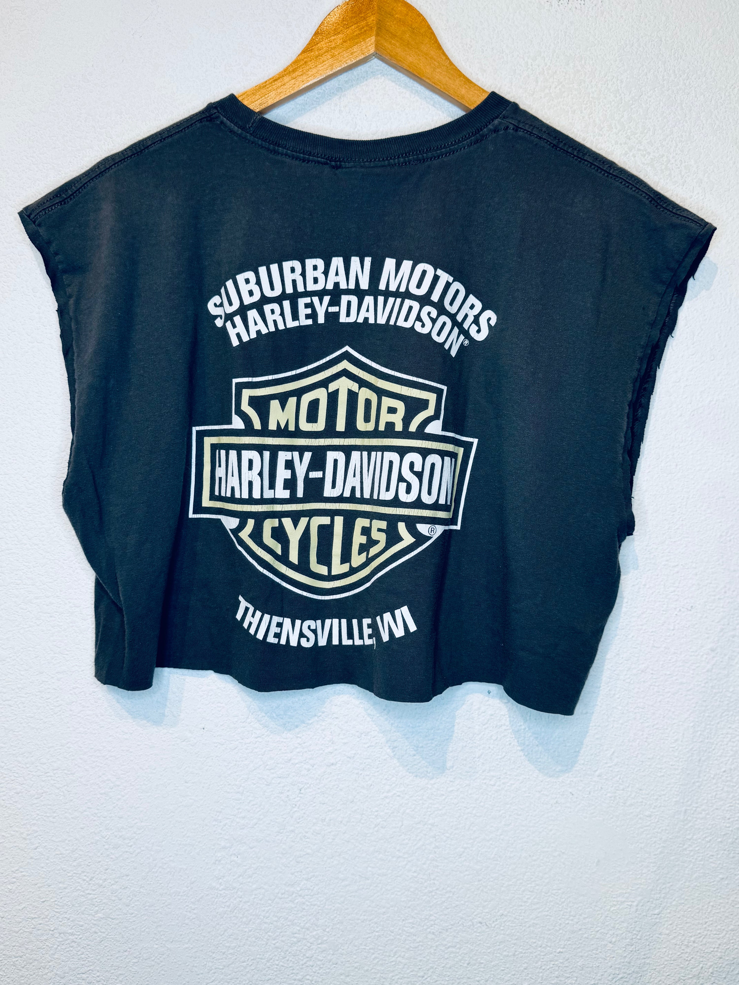 Suburban Harley Vintage Crop Tank