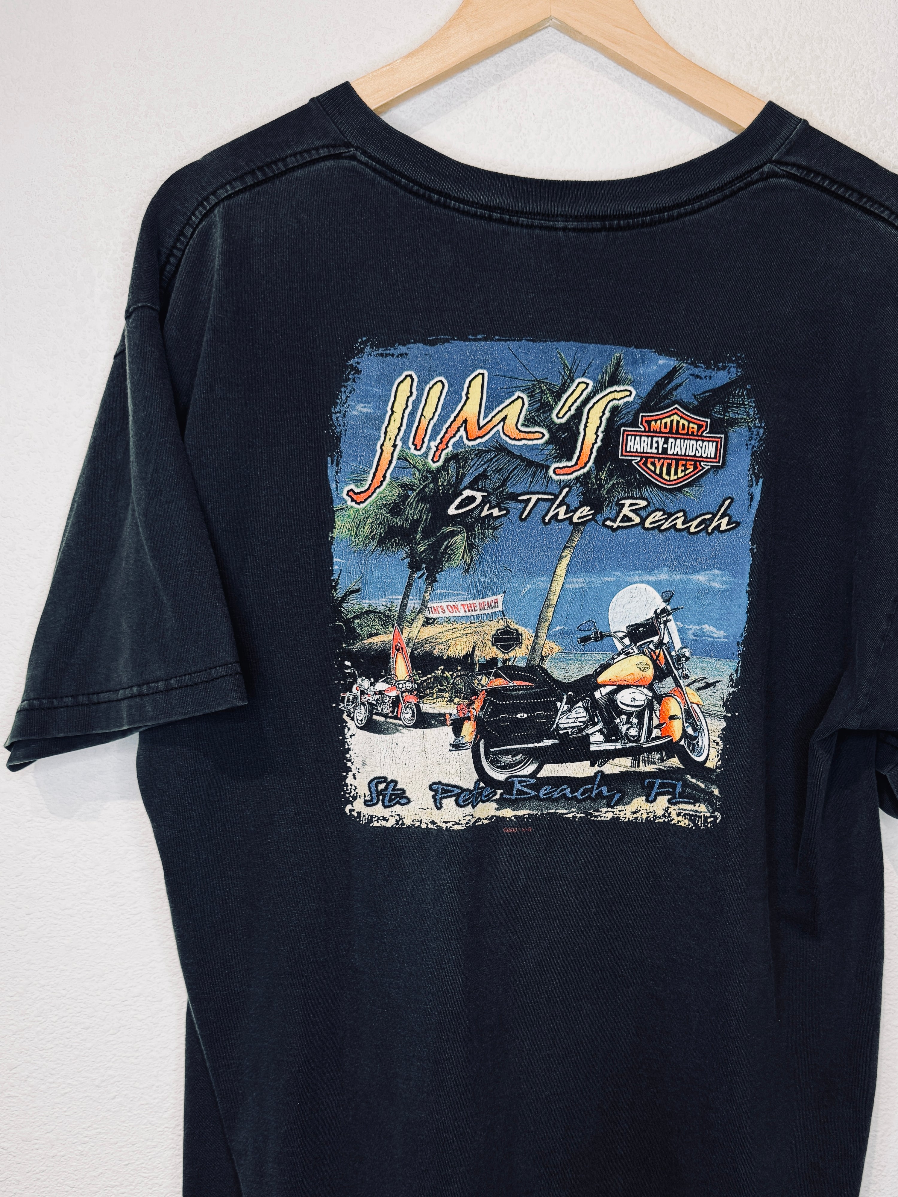 Jims Harley Vintage Tee - Burnout