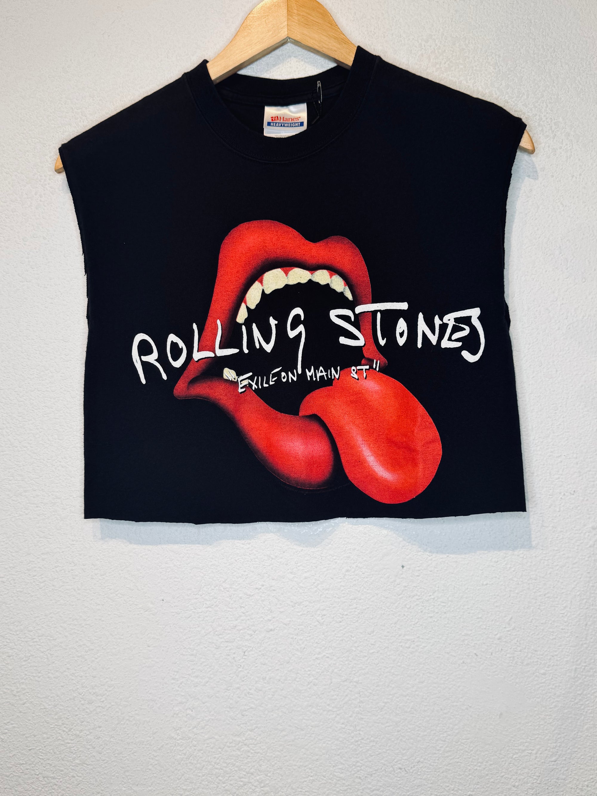 Rolling Stones Exile Vintage Crop Tank