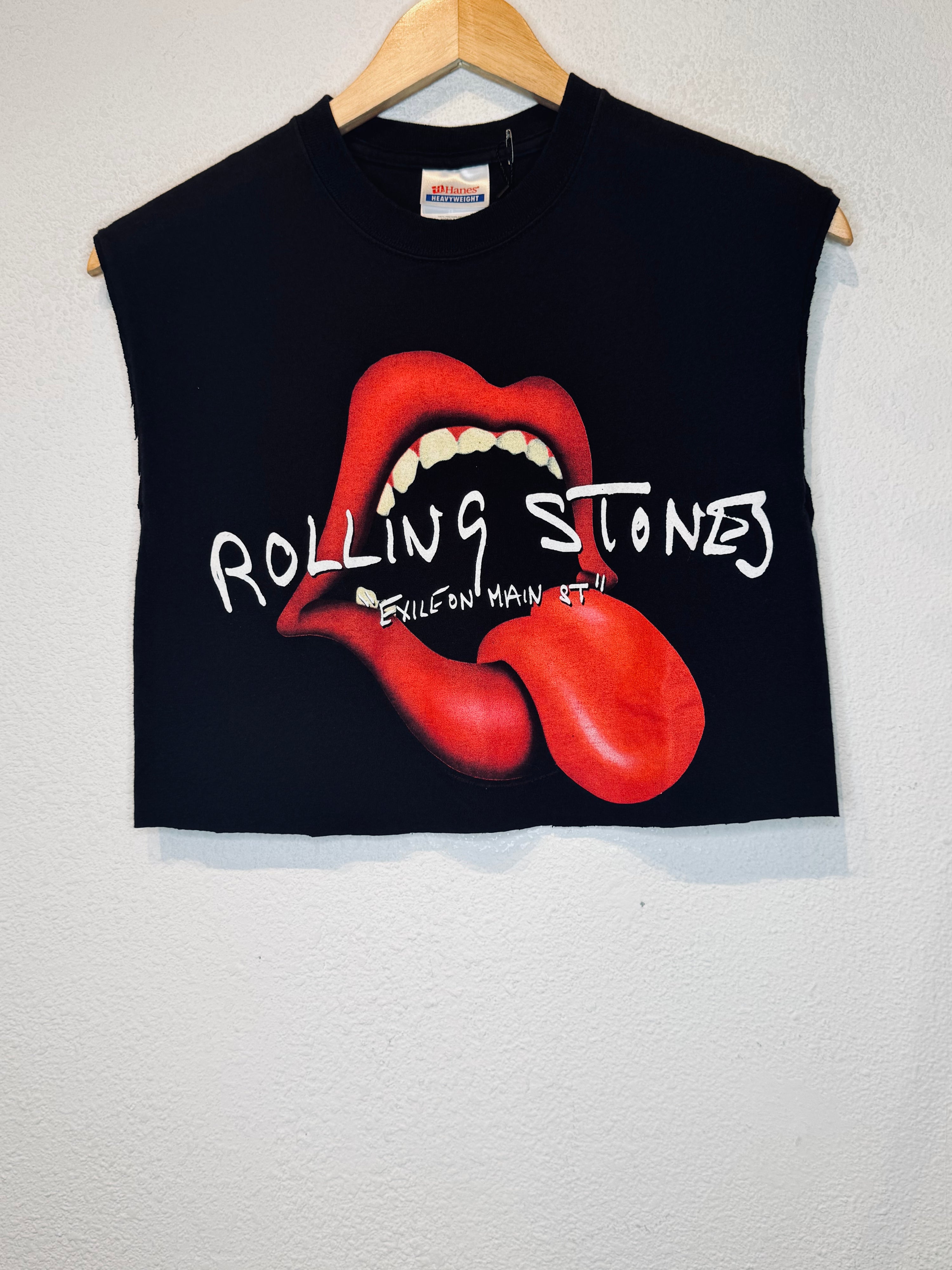Rolling Stones Exile Vintage Crop Tank