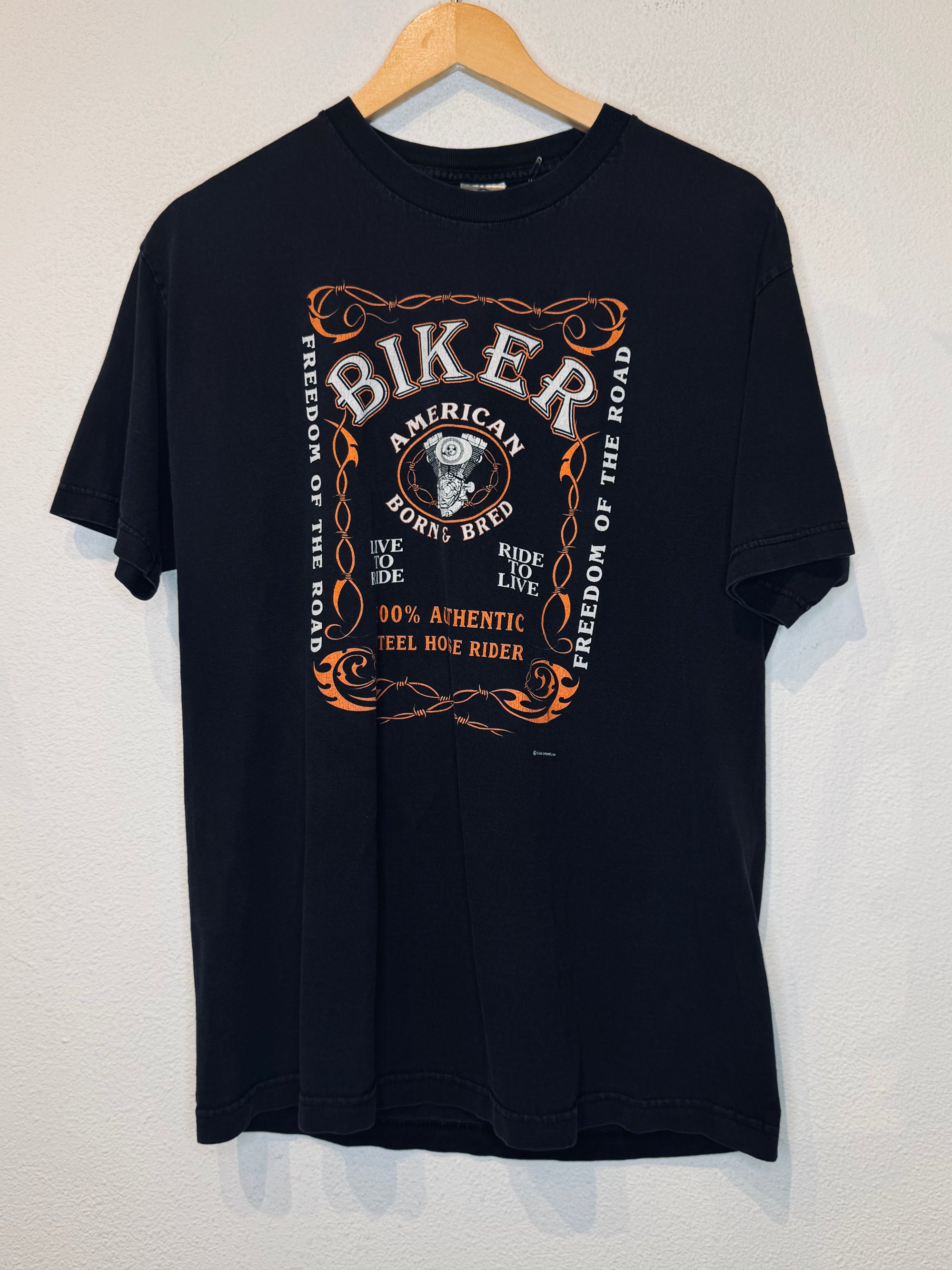 Biker American Born Vintage Tee