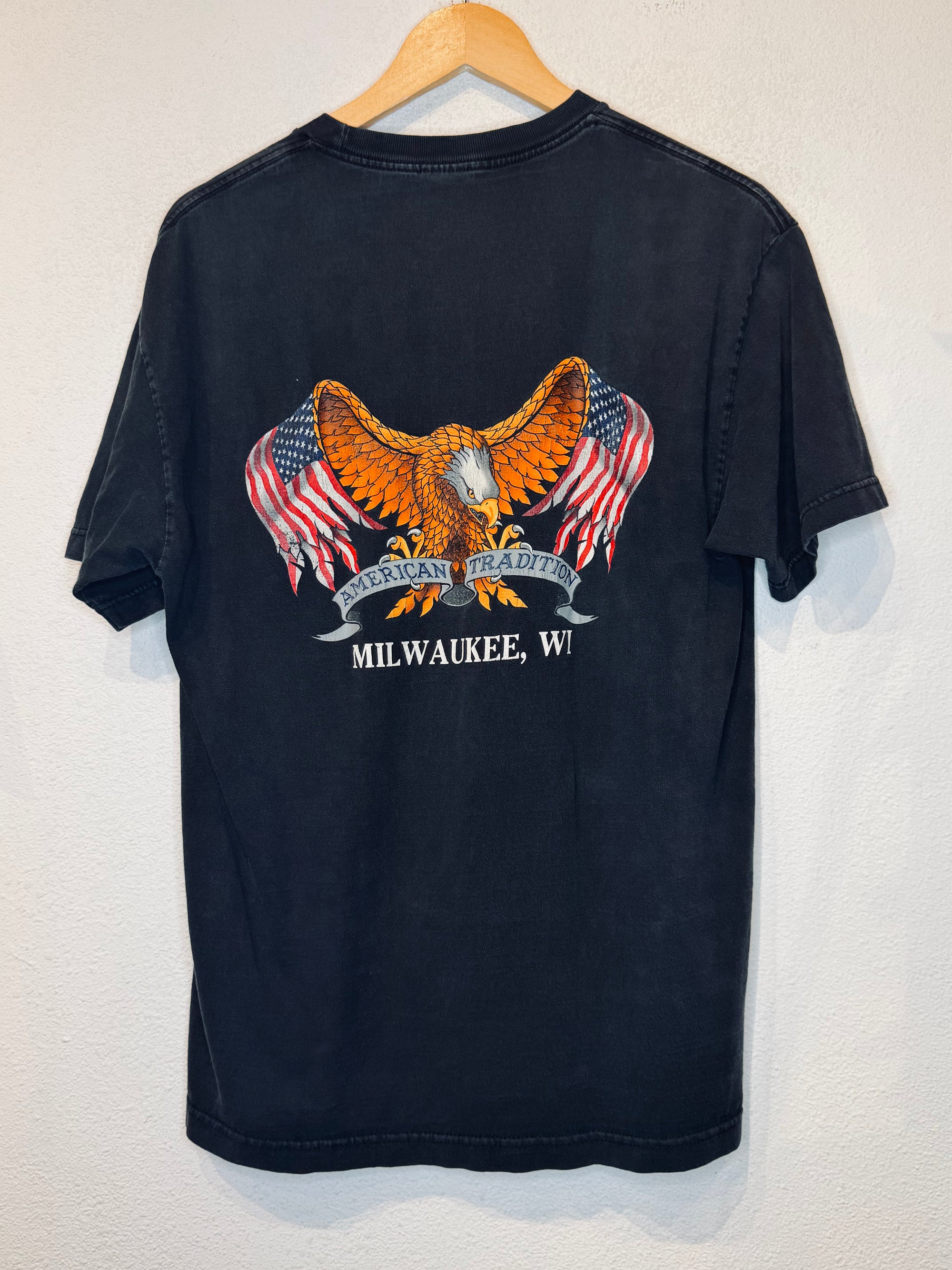 Biker American Born Vintage Tee