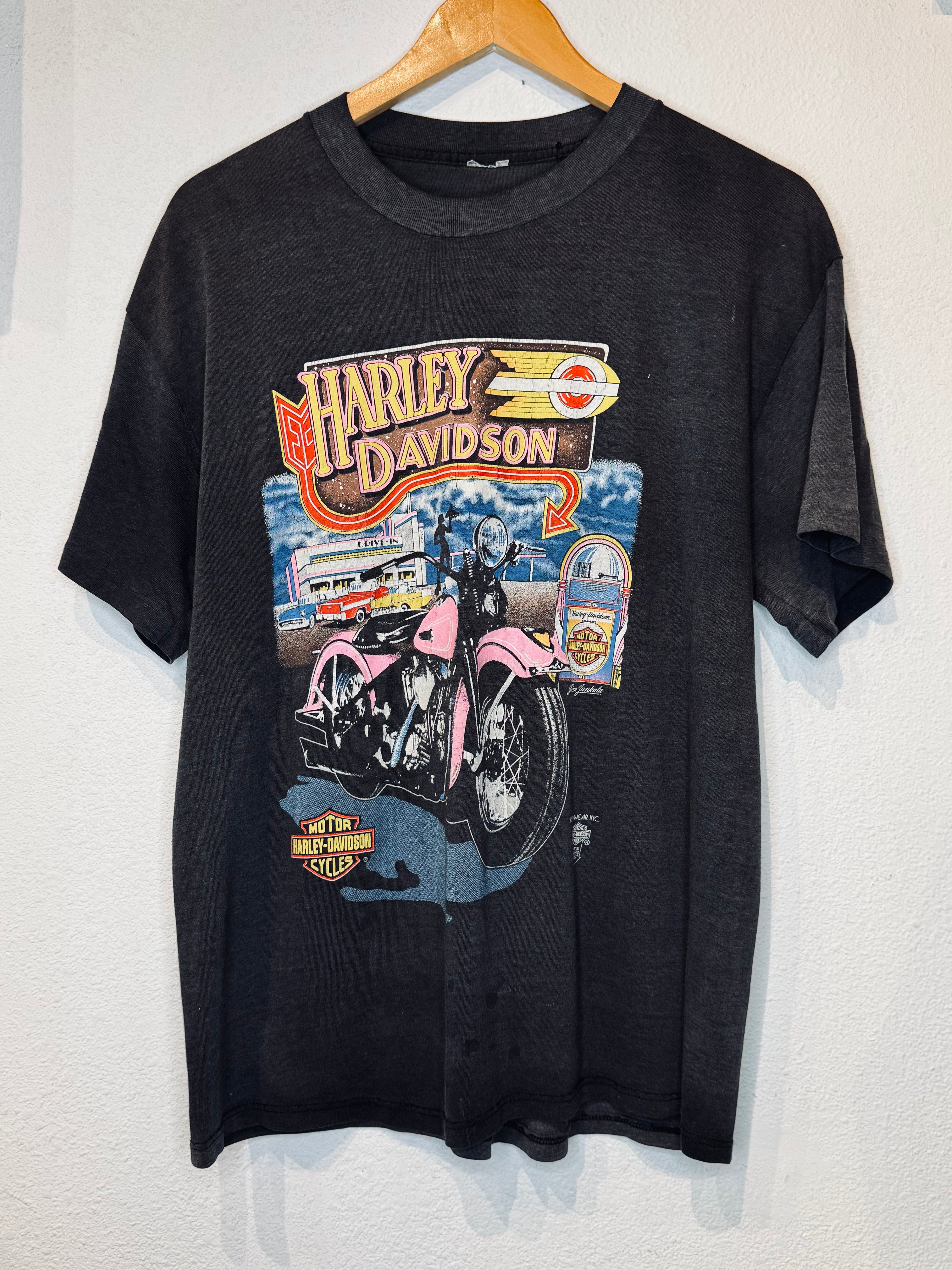 Drive In Harley Vintage Tee