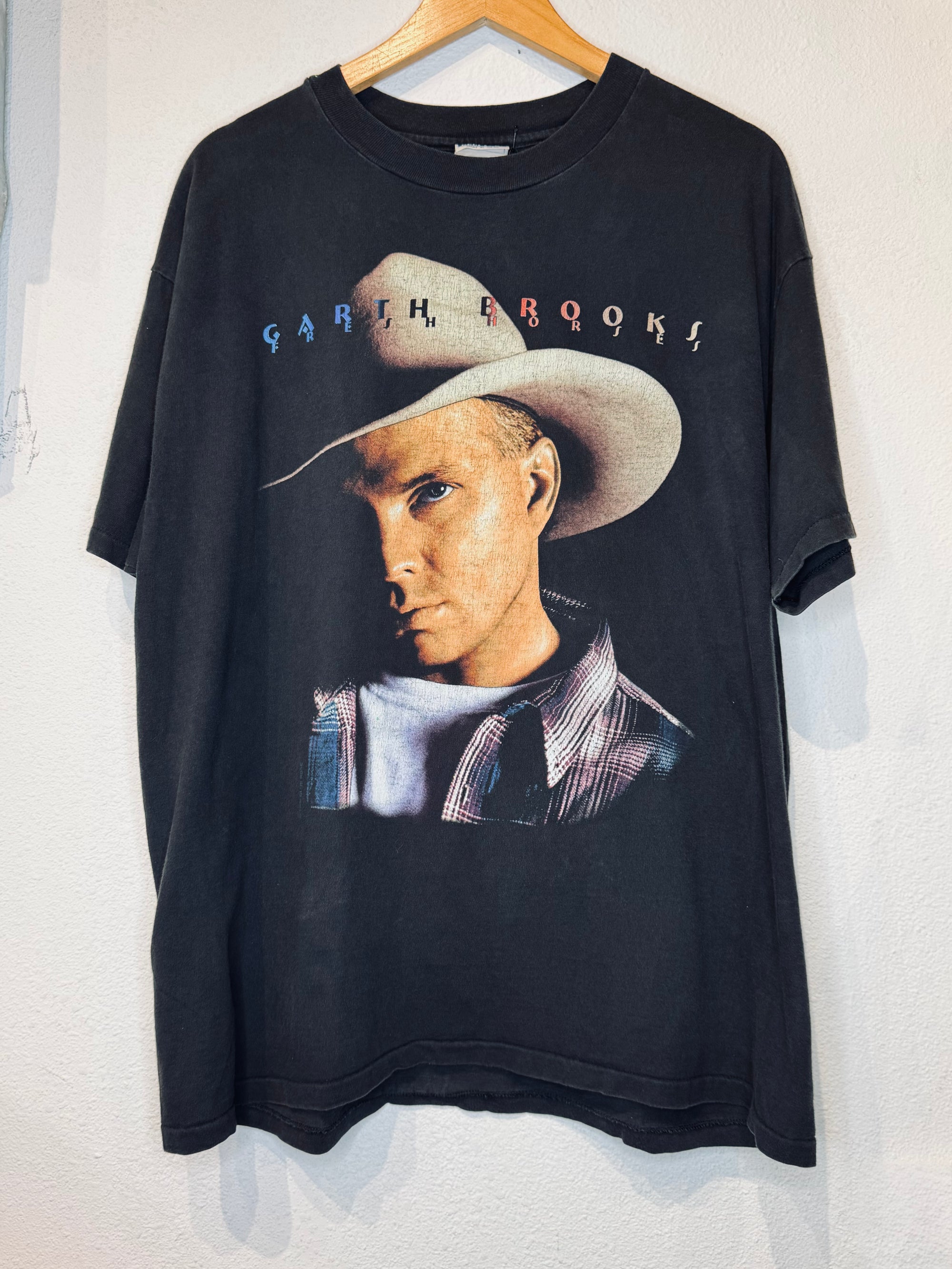 Garth Brooks Fresh Horses Vintage Tee