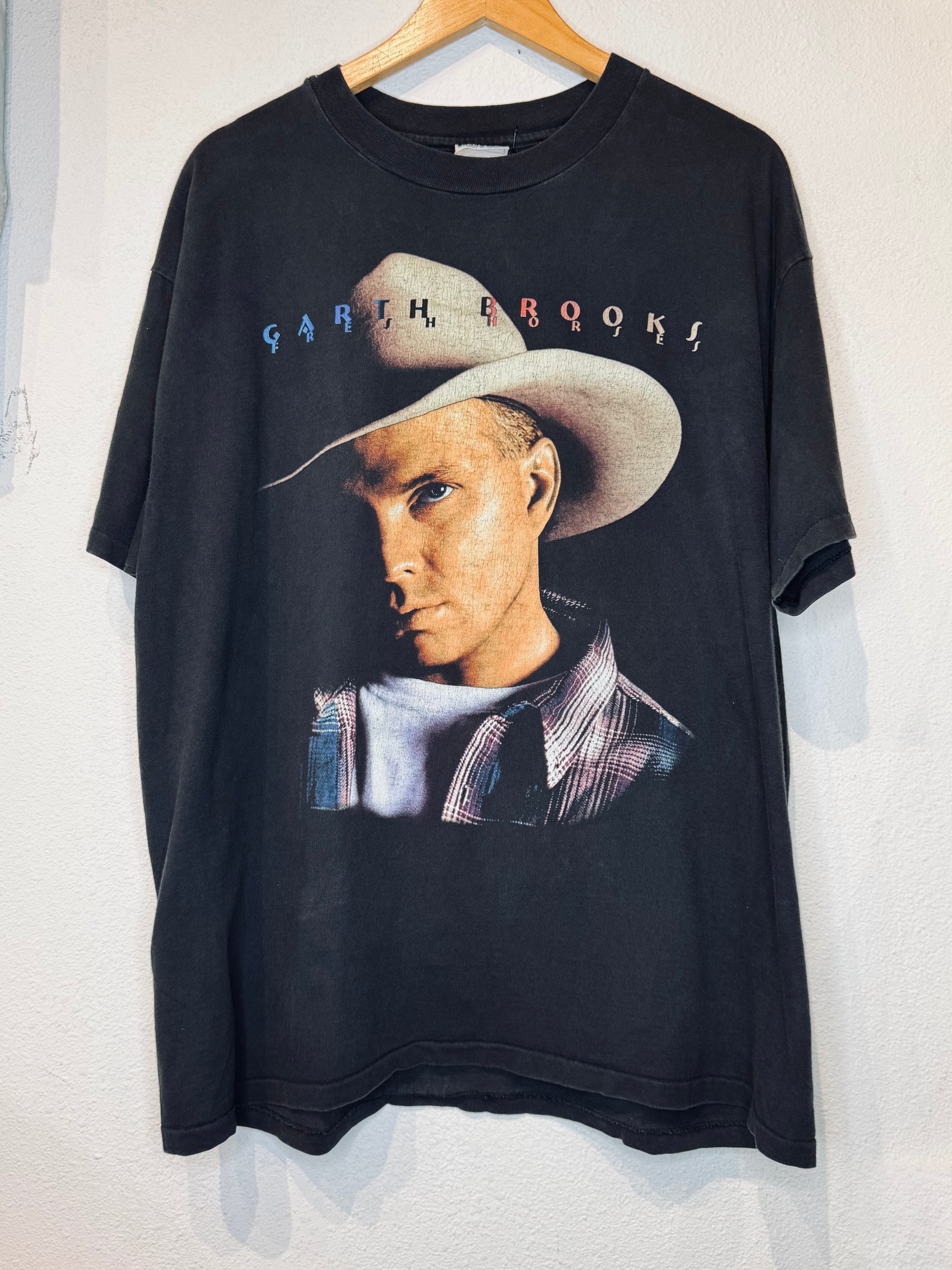 Garth Brooks Fresh Horses Vintage Tee