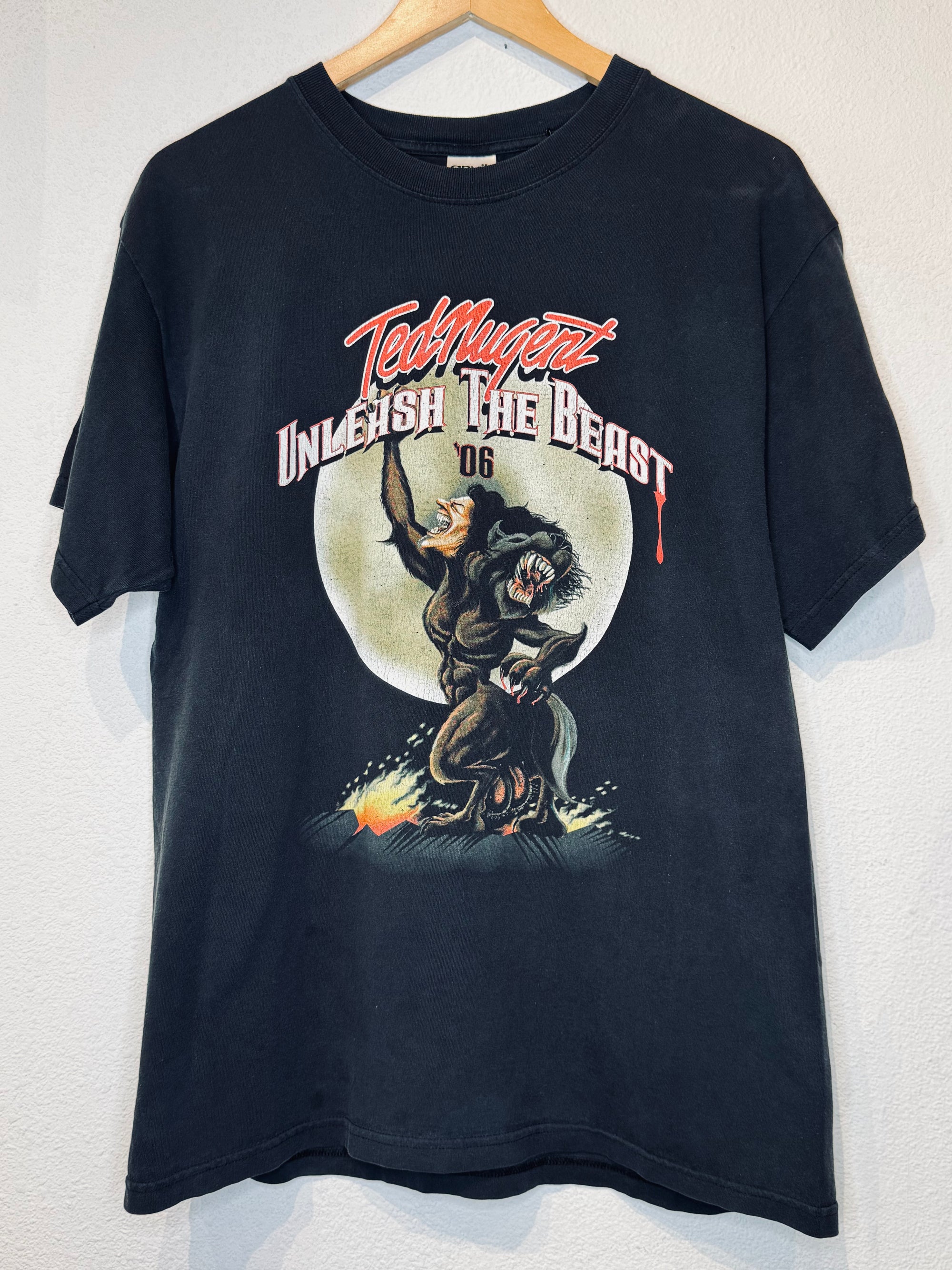 Ted Nugent Unleash the Beast Vintage Tee