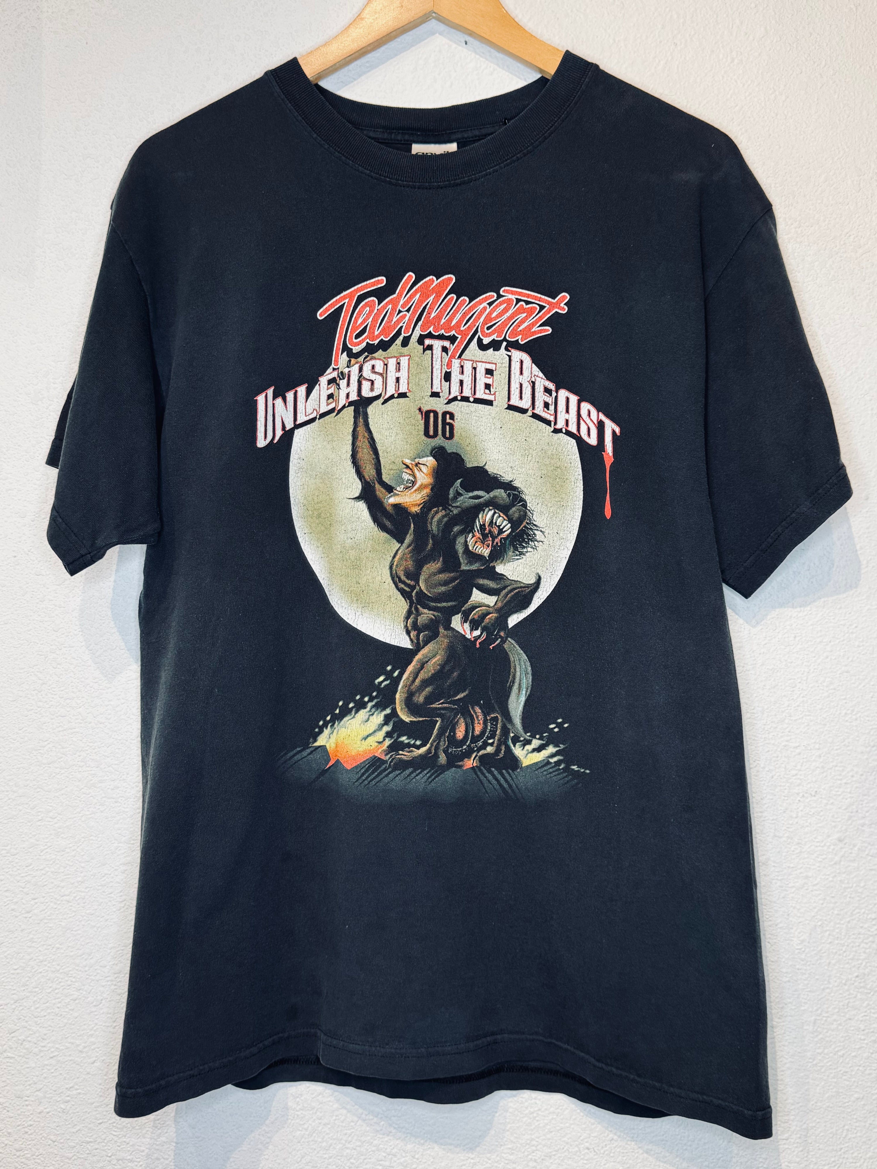Ted Nugent Unleash the Beast Vintage Tee