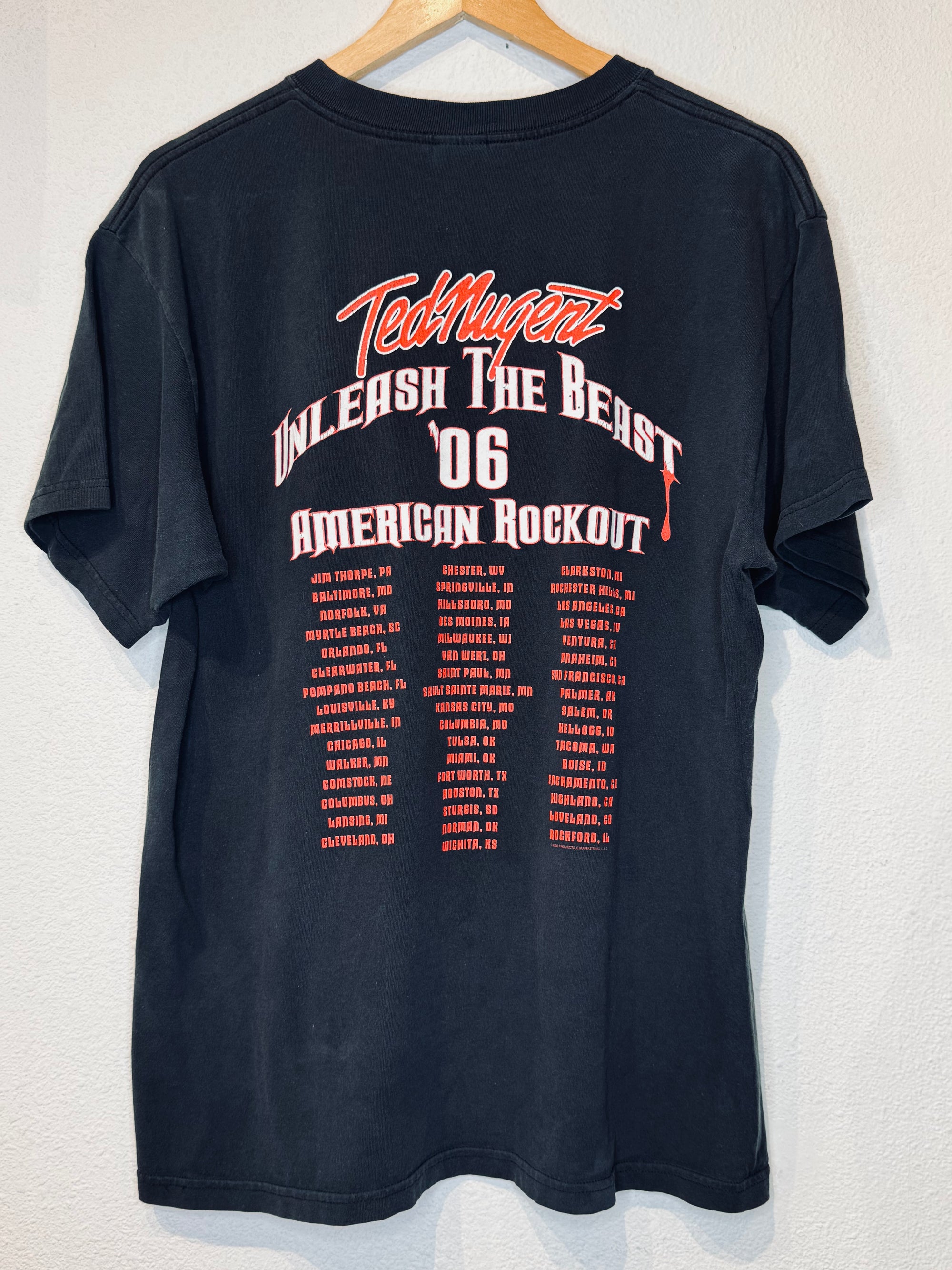 Ted Nugent Unleash the Beast Vintage Tee