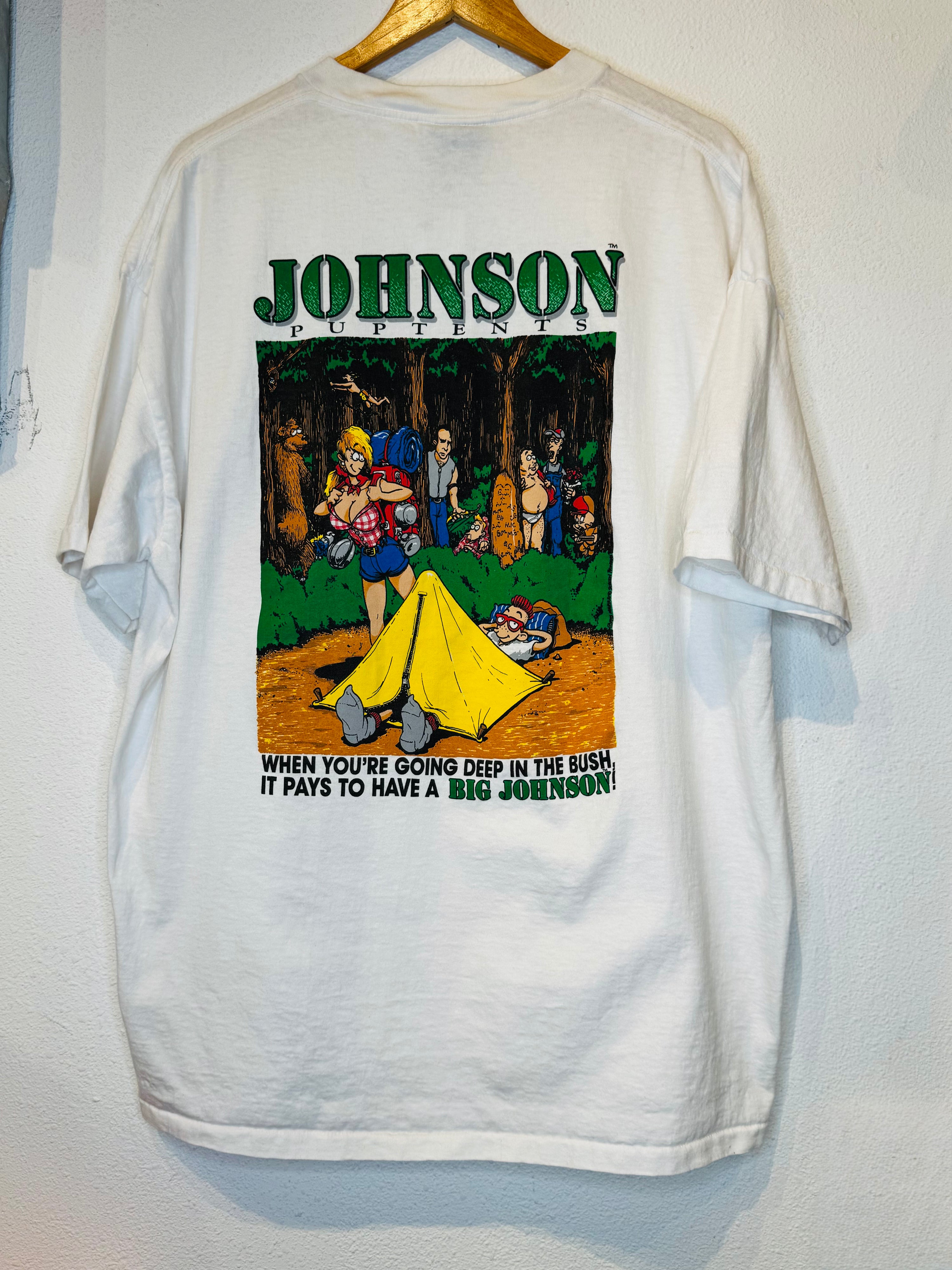 Big Johnson Tents Vintage Tee