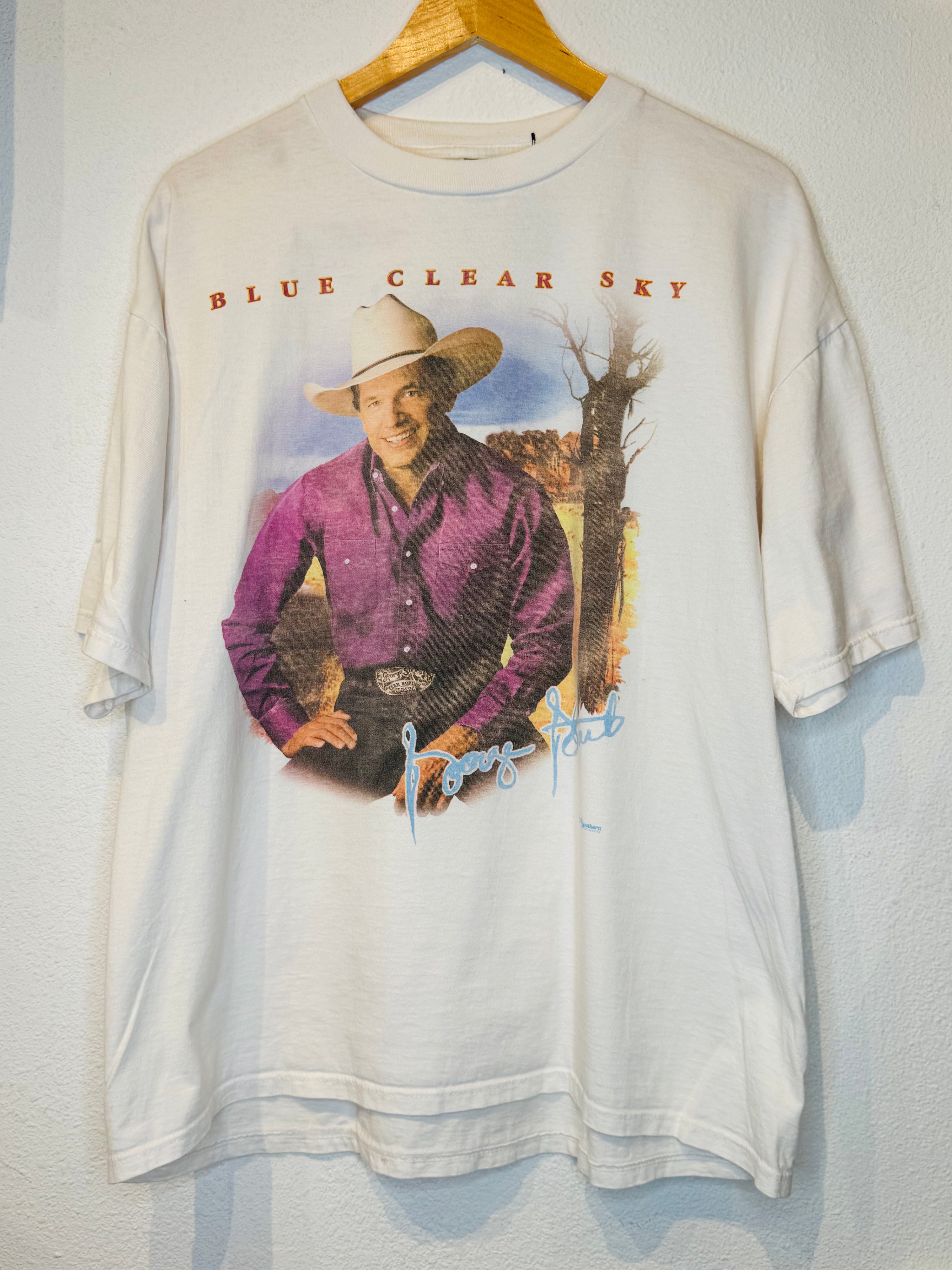 George Strait Blue Sky Vintage Tee