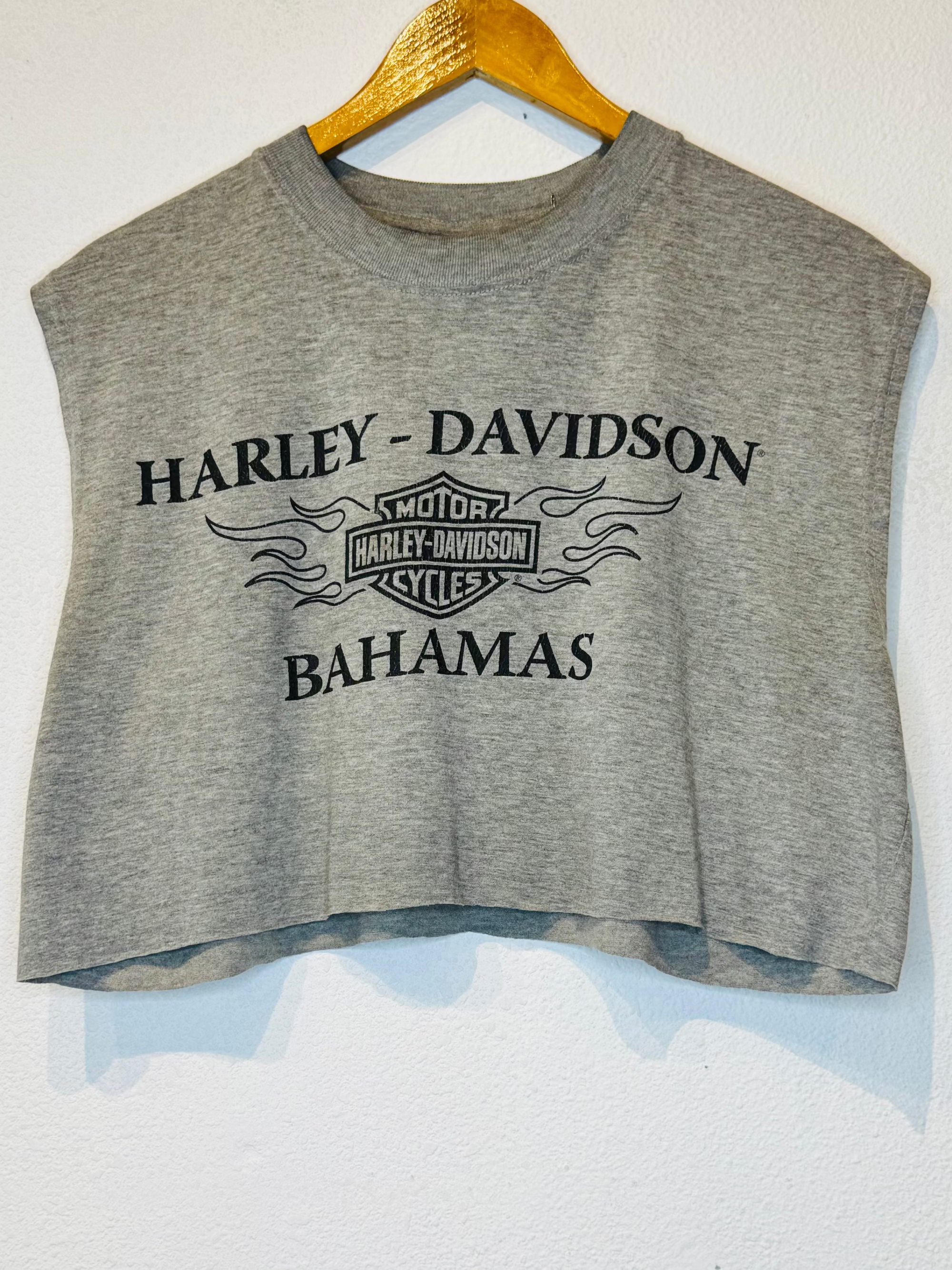 Bahamas Harley Vintage Crop Tank