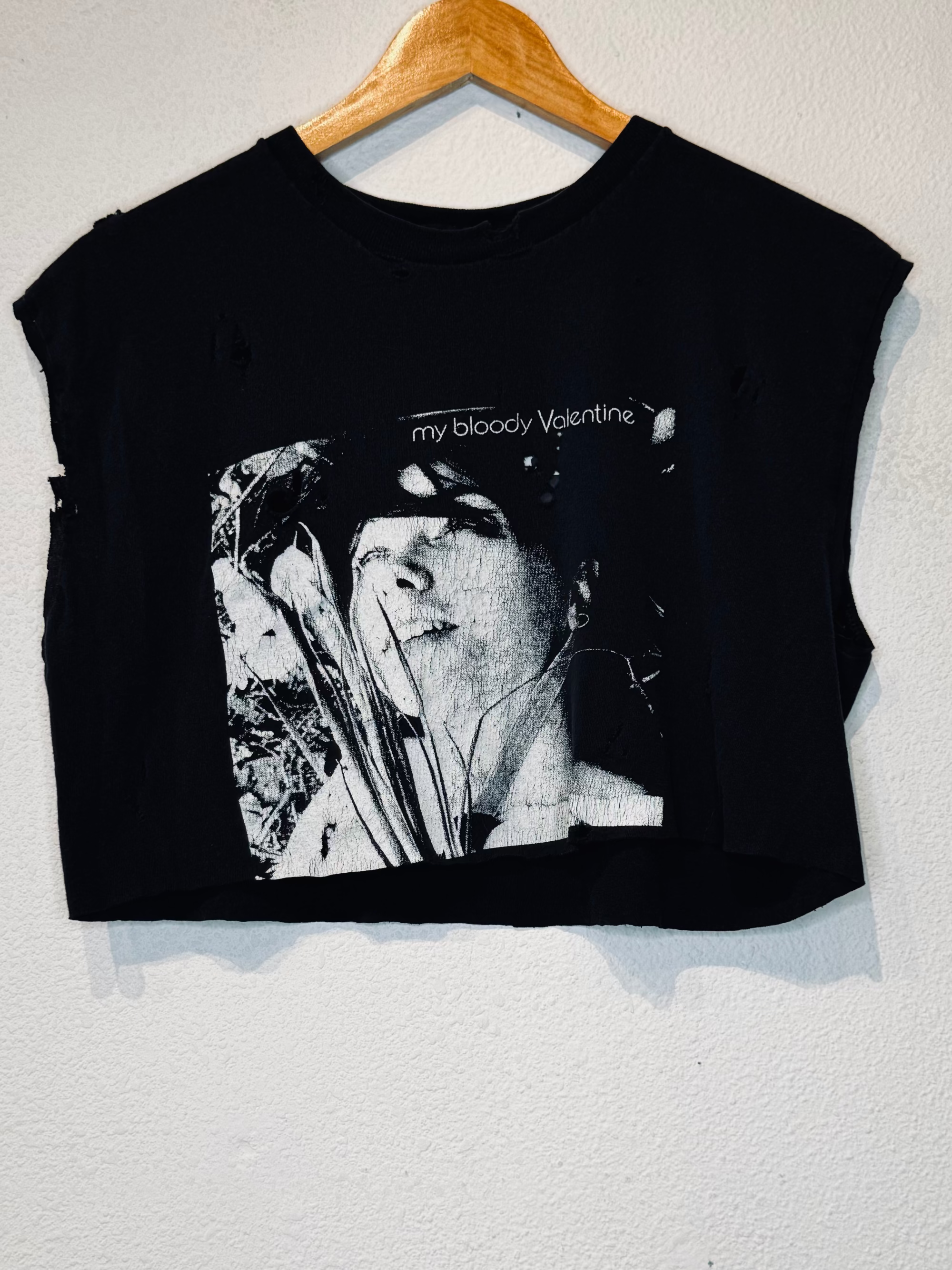 Bloody Valentine Vintage Crop Tank