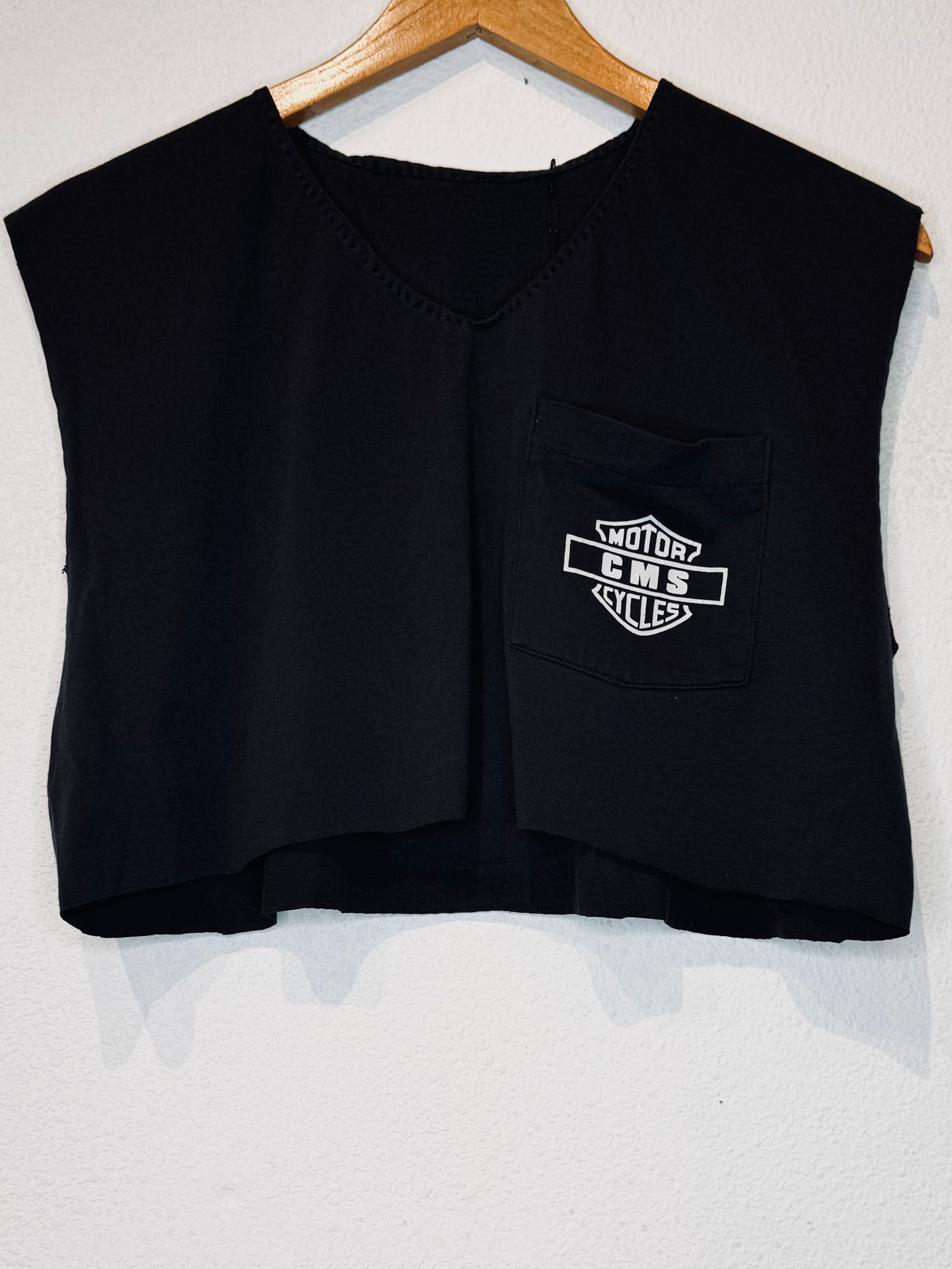 CMS Cycles Vintage Crop Tank