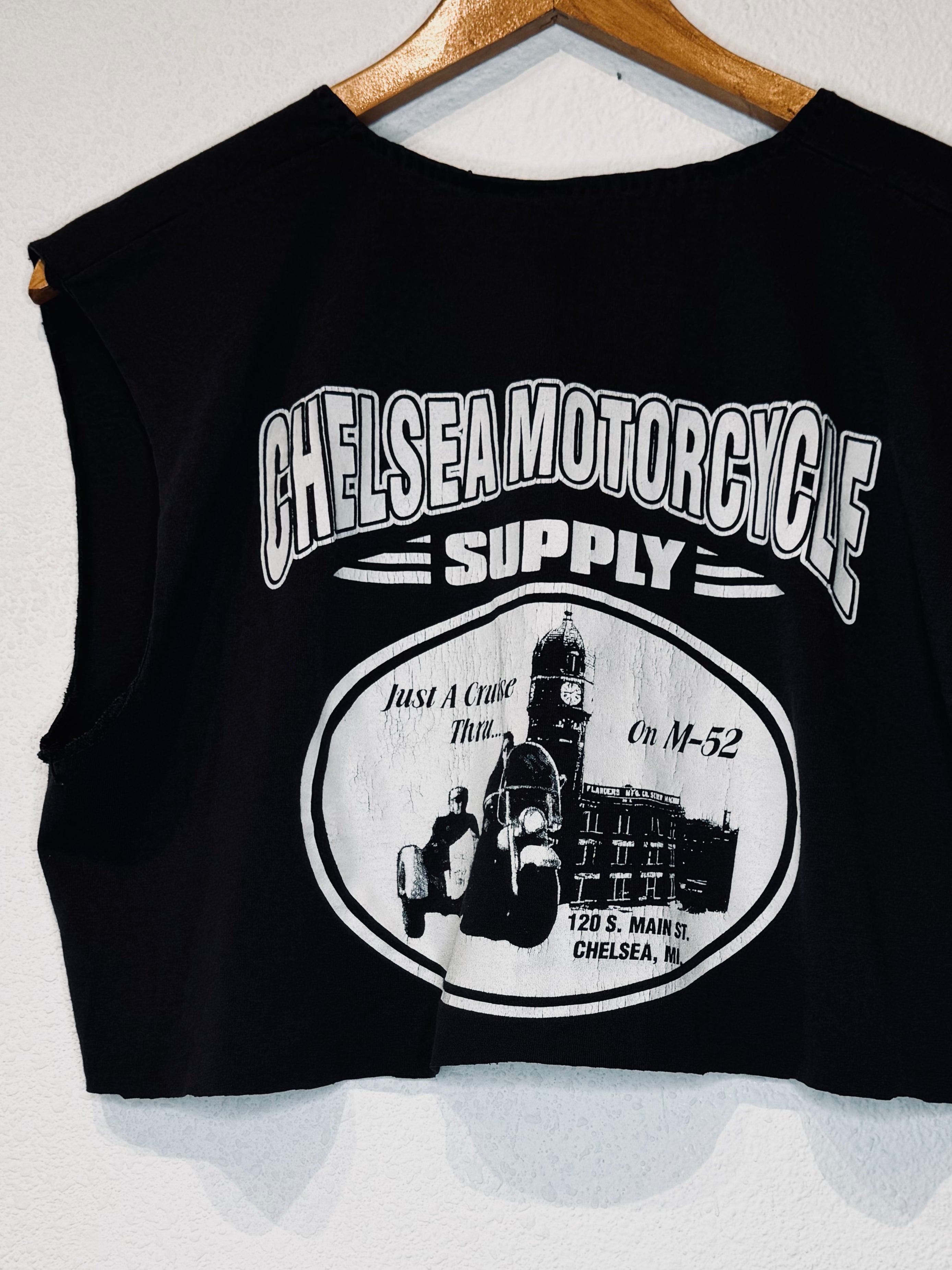 CMS Cycles Vintage Crop Tank