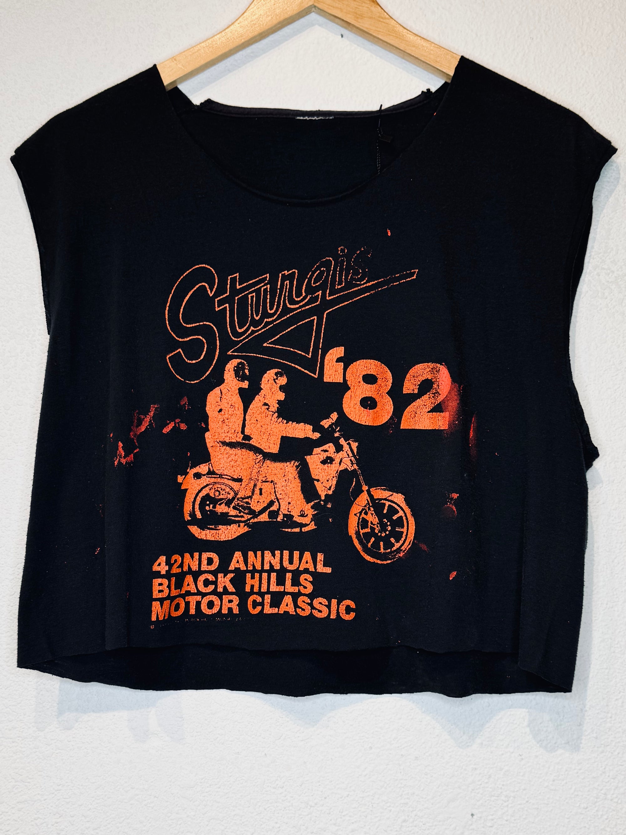 Sturgis '82 Vintage Crop Tank