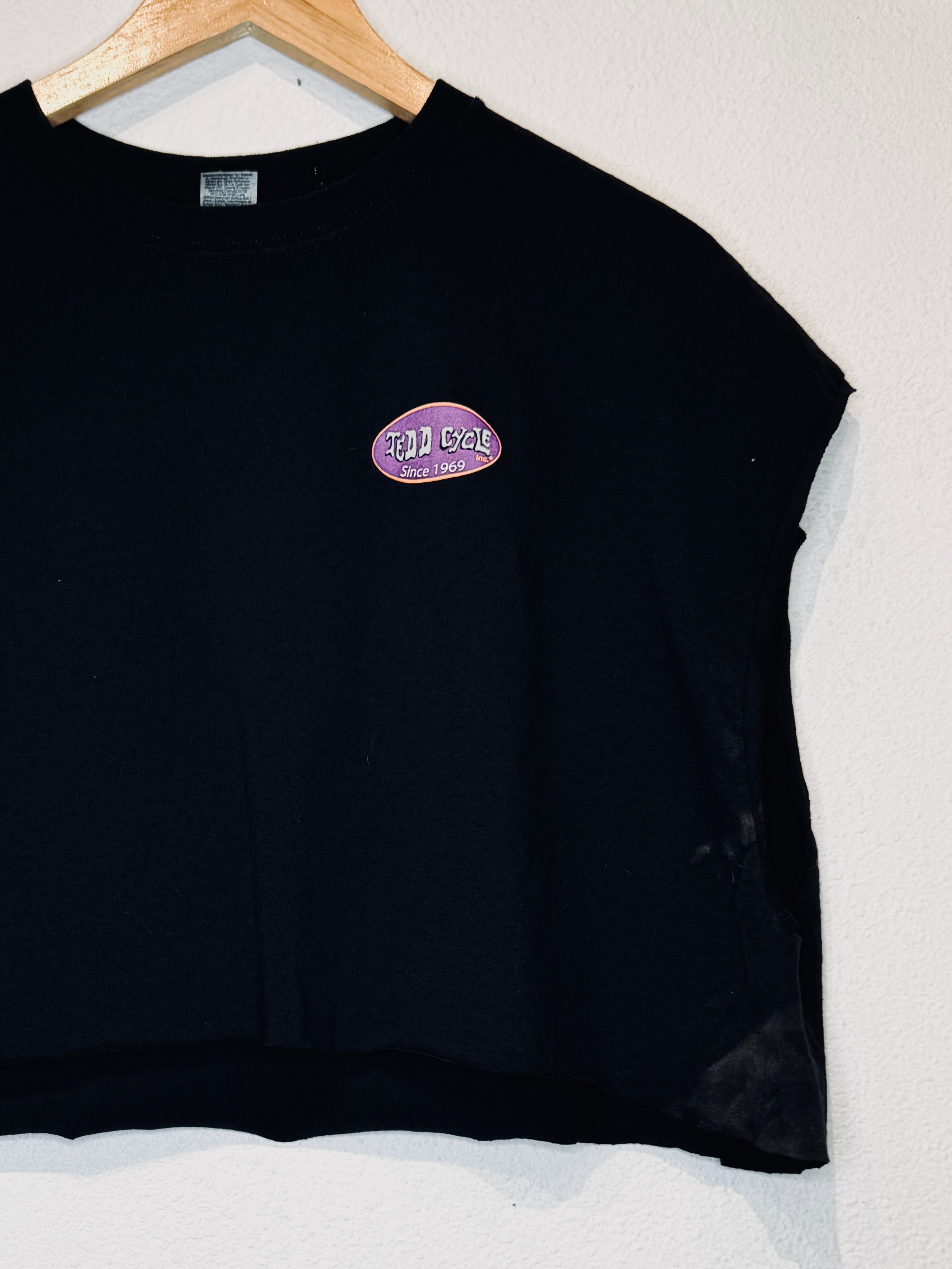 Tedd Cycle Vintage Crop Tank