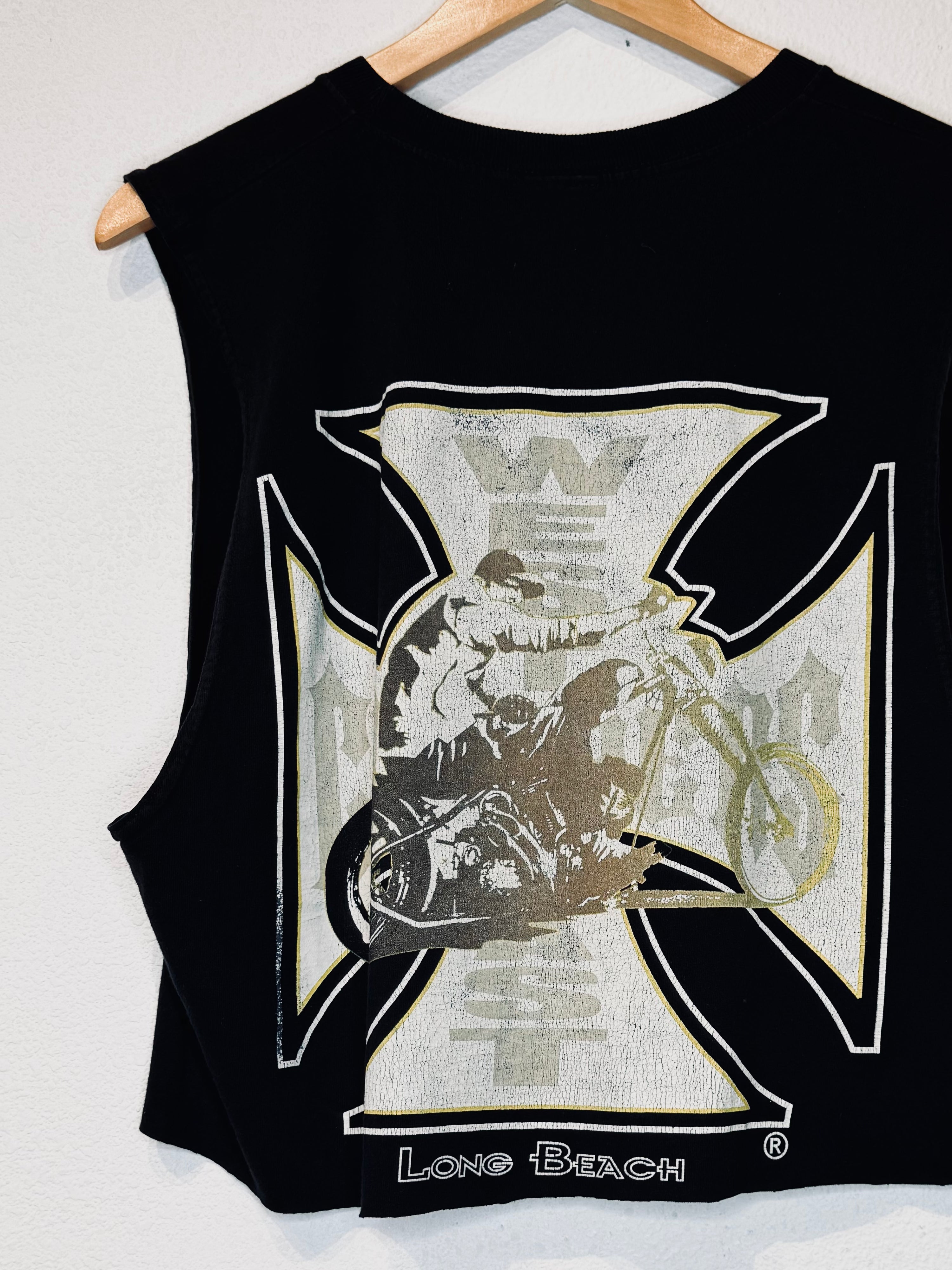 West Coast Choppers Vintage Crop Tank