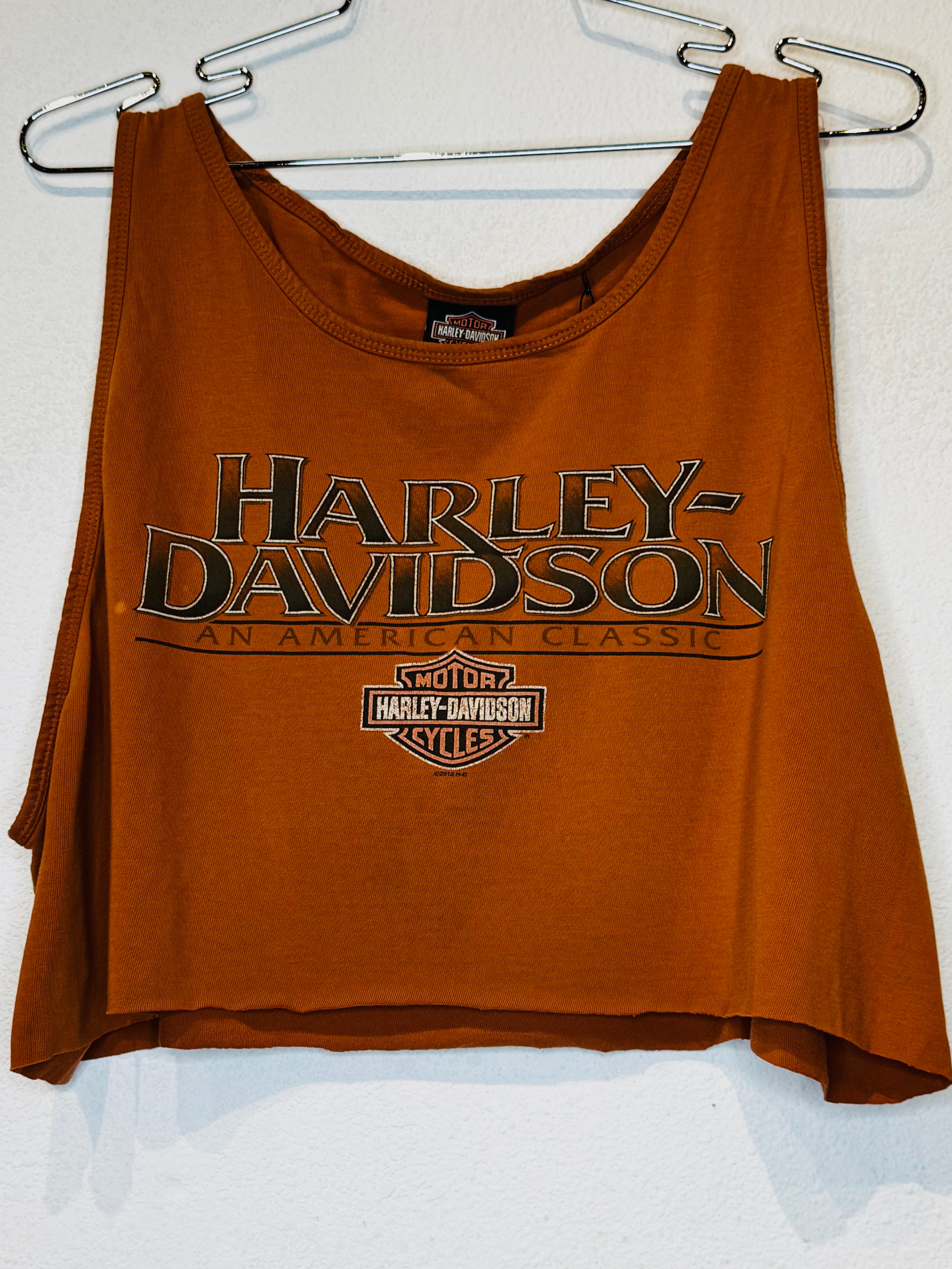 Sedona Harley Vintage Crop Tank