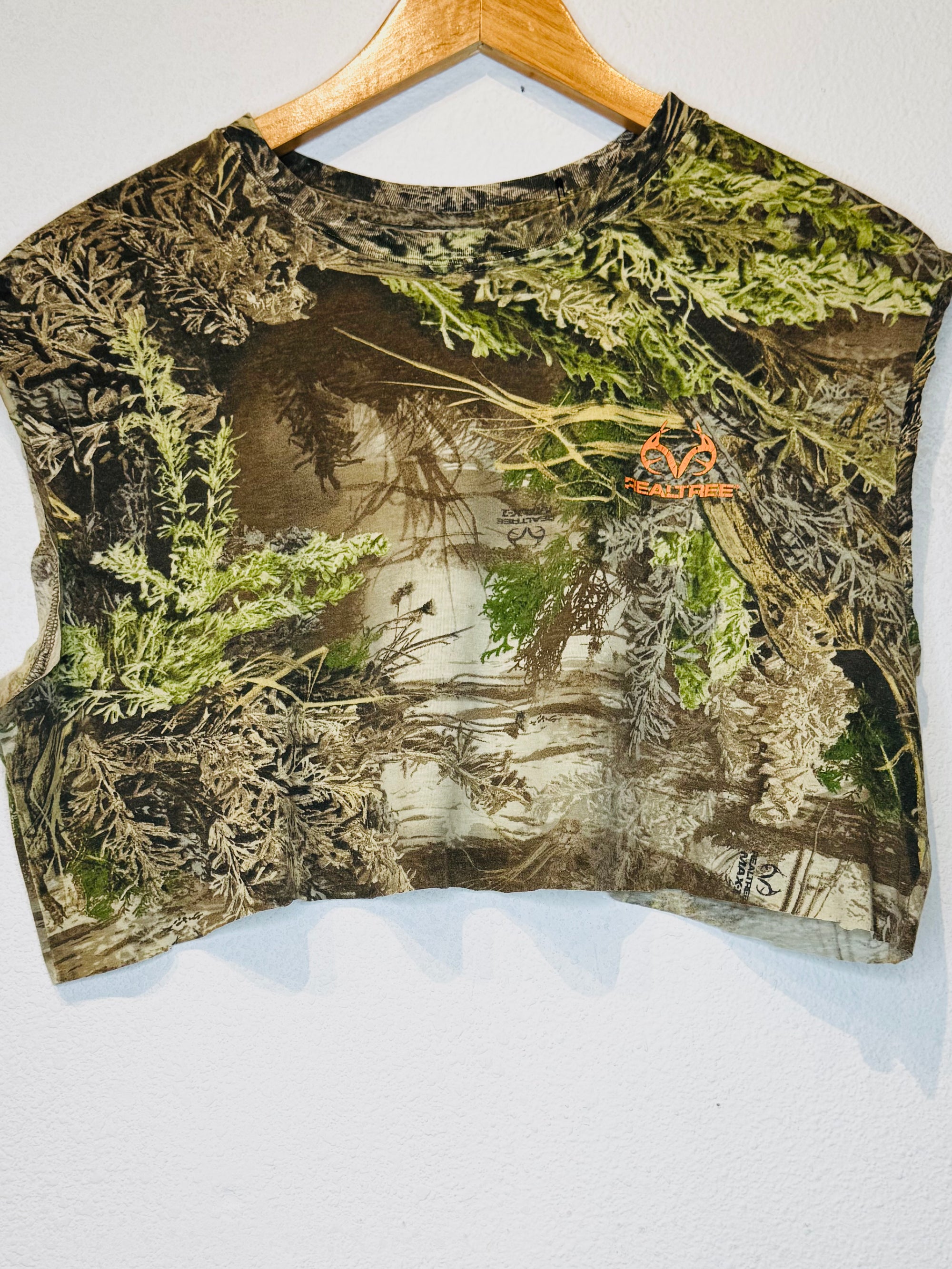 Realtree Camo Vintage Crop Tank