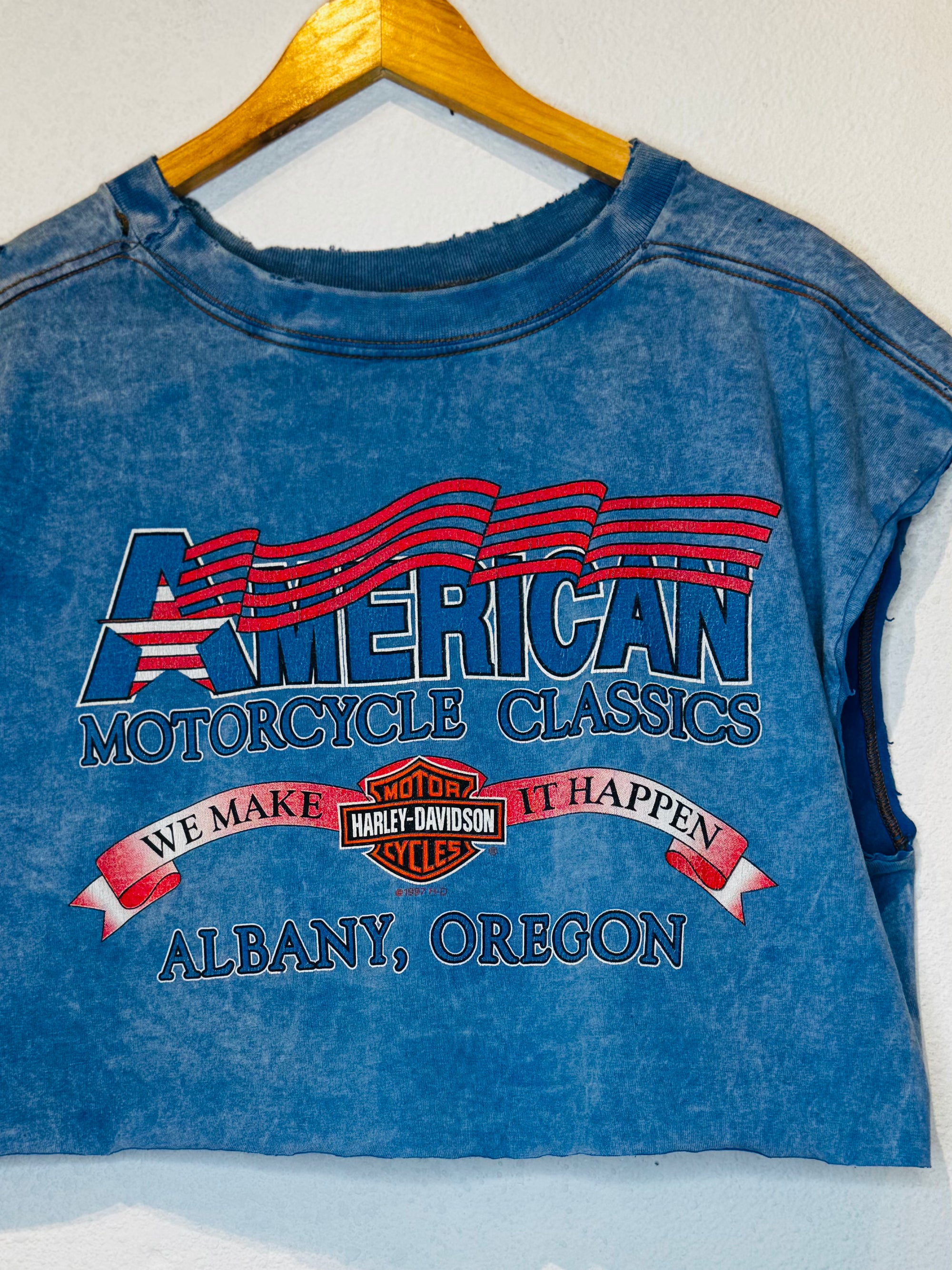 Albany Harley Vintage Crop Tank
