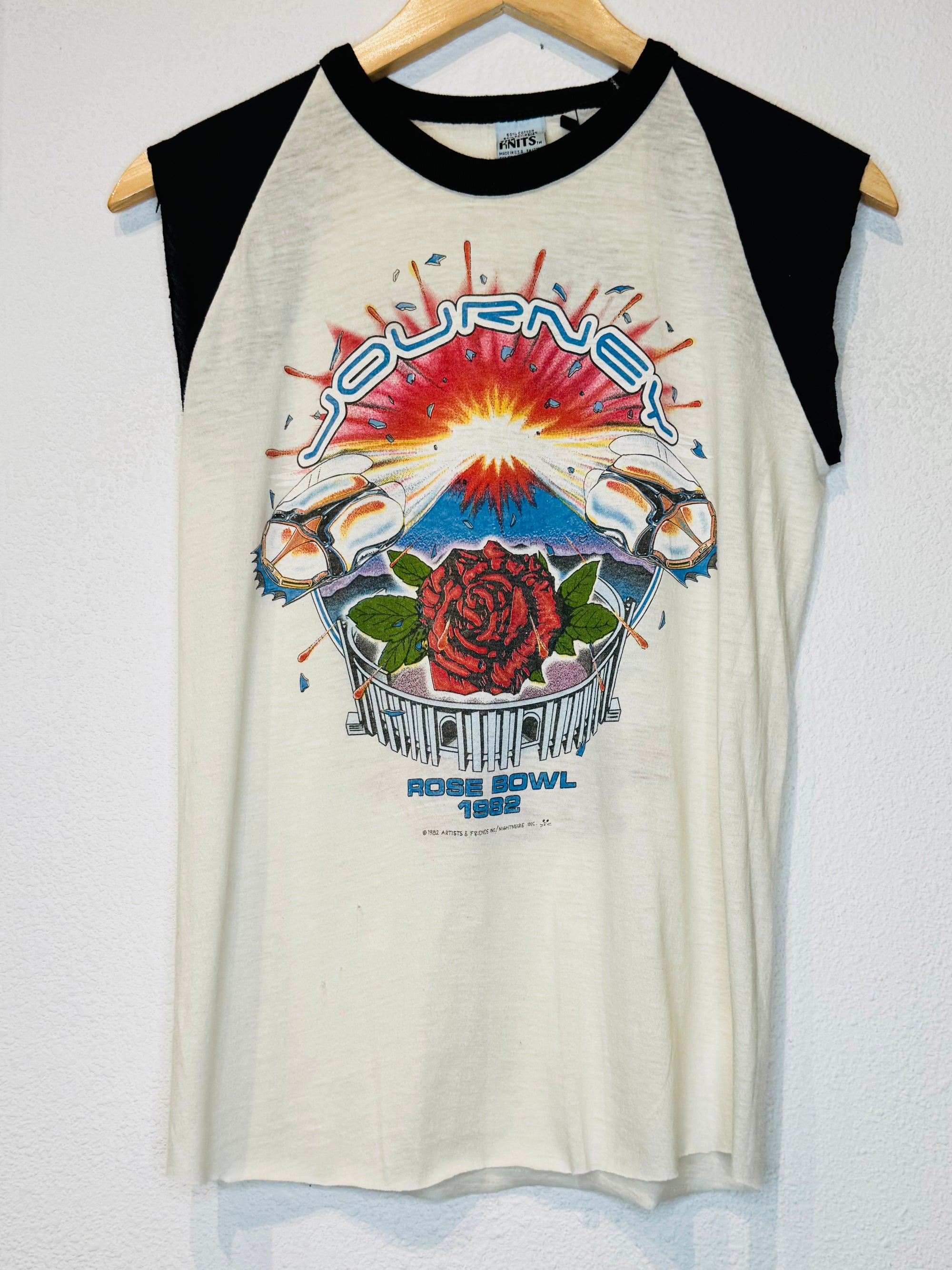 Journey Rose Bowl '82 Vintage Tank