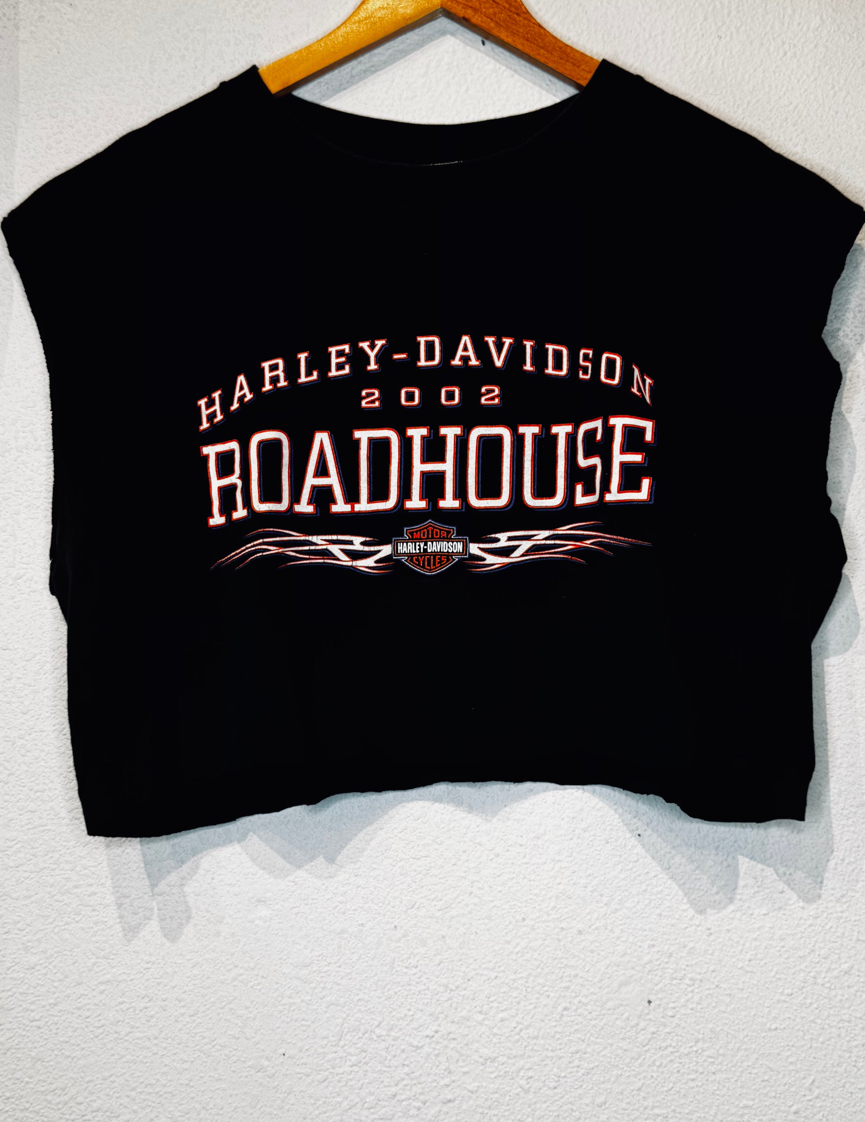 Roadhouse Harley Vintage Crop Tank