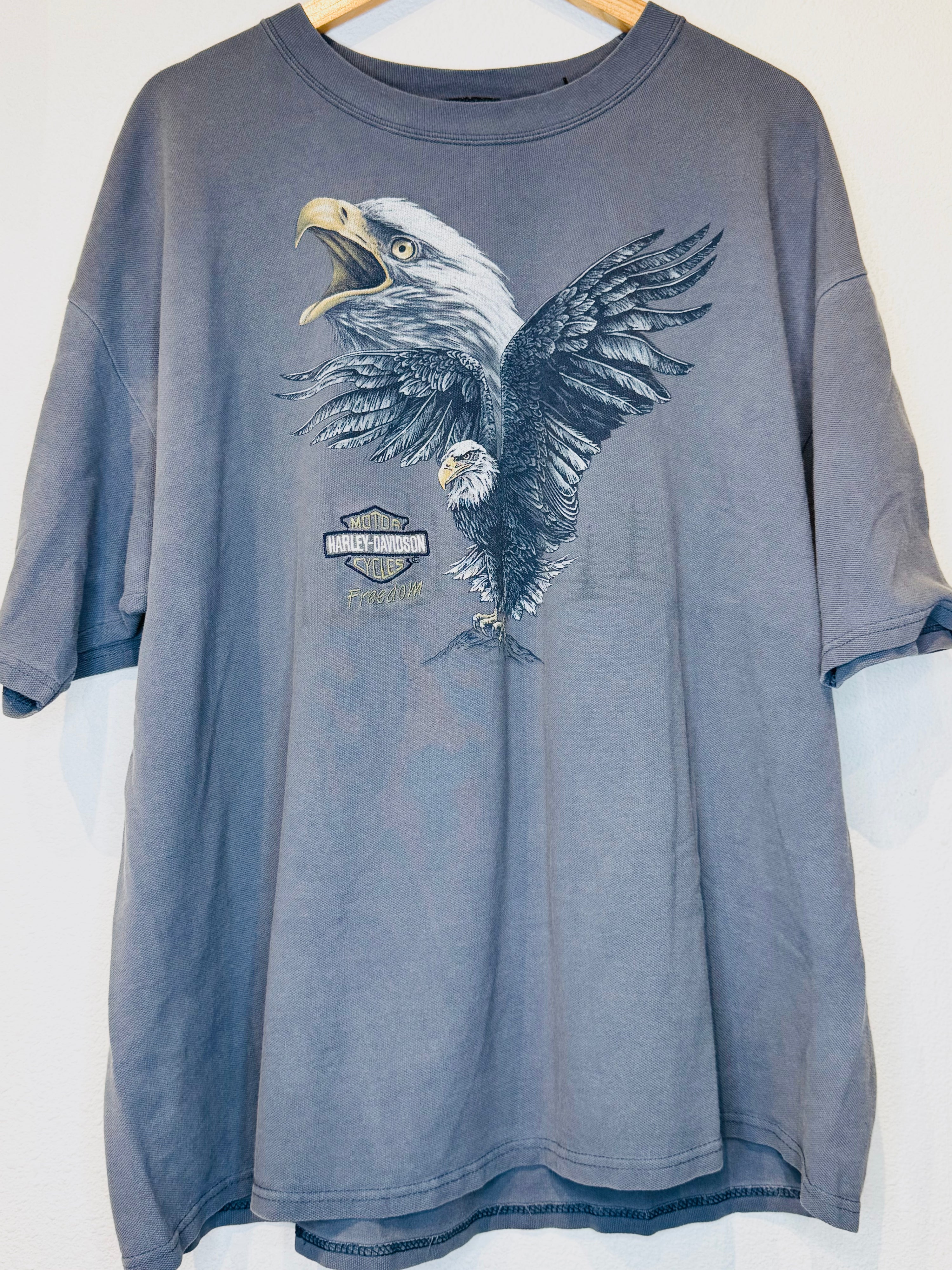 Freedom Harley Vintage Tee