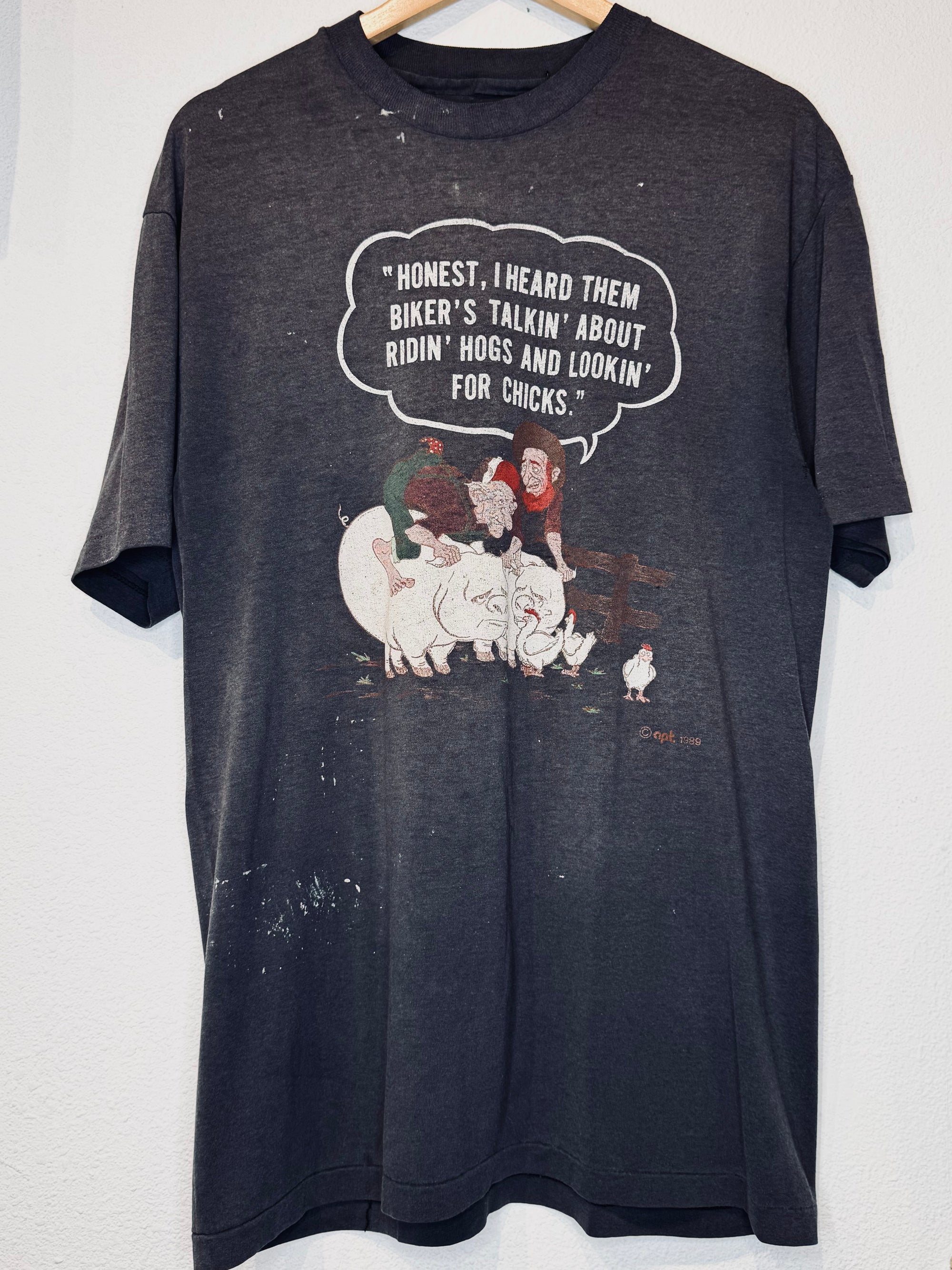 Ridin Hogs Vintage Tee