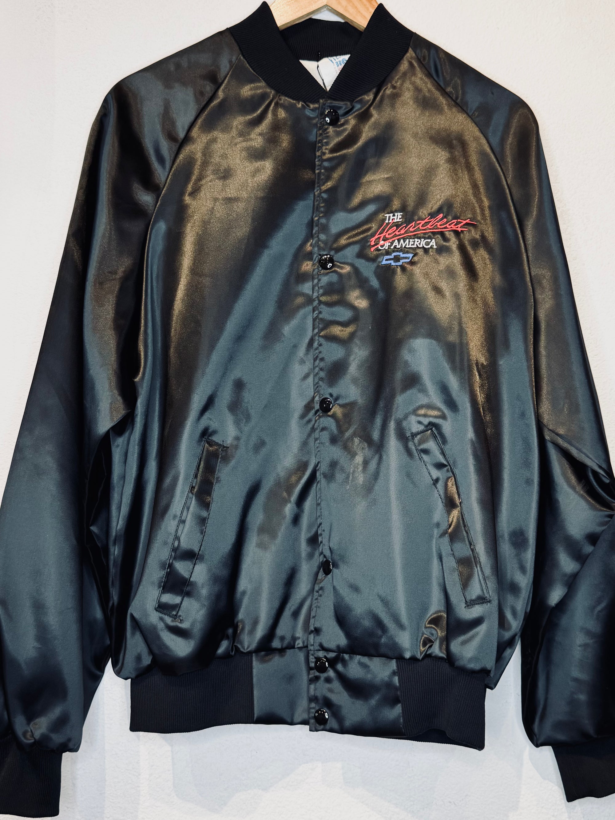 Chevy Heartbeat Vintage Bomber Jacket
