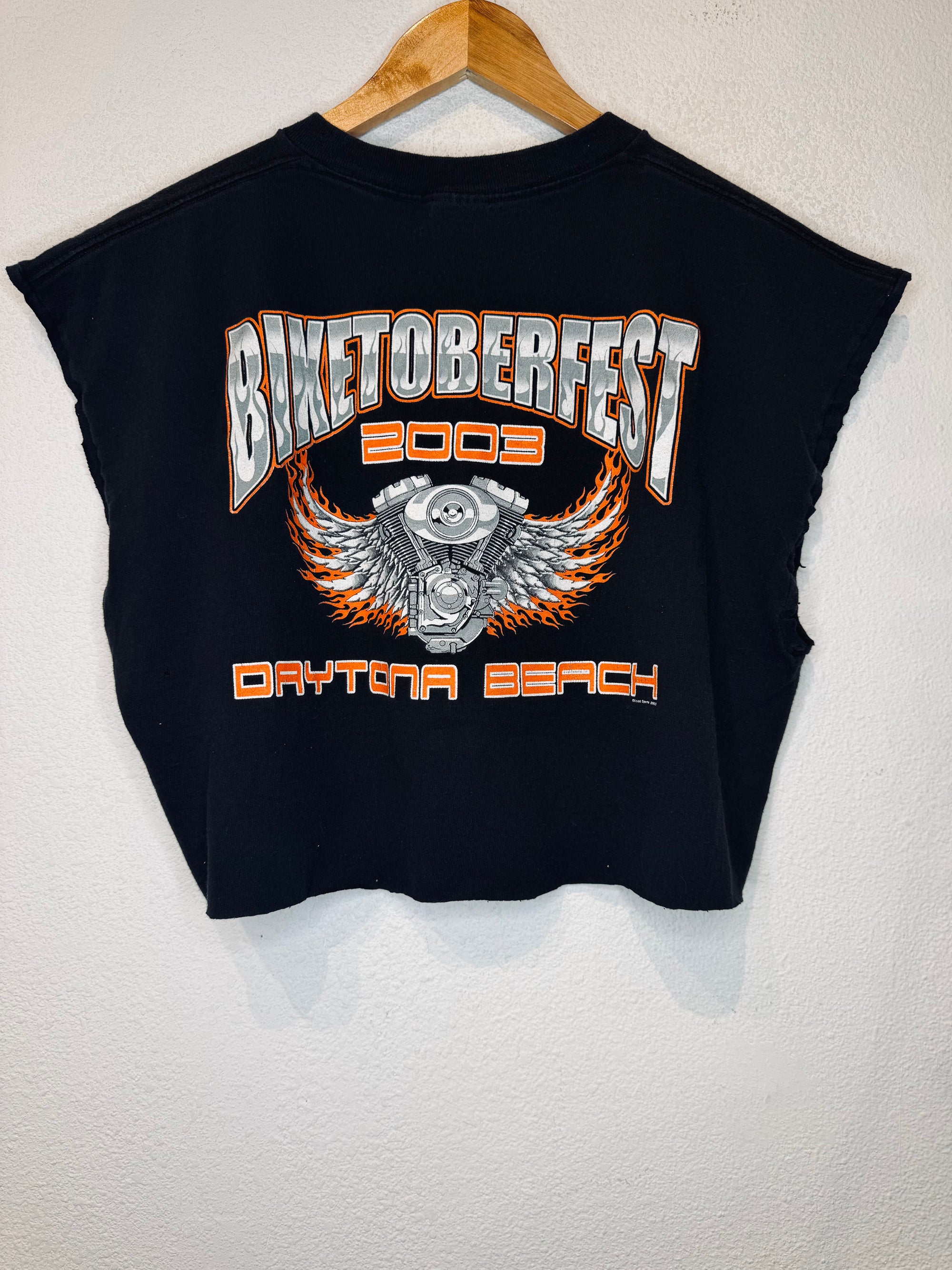 Biketoberfest Vintage Crop Tank
