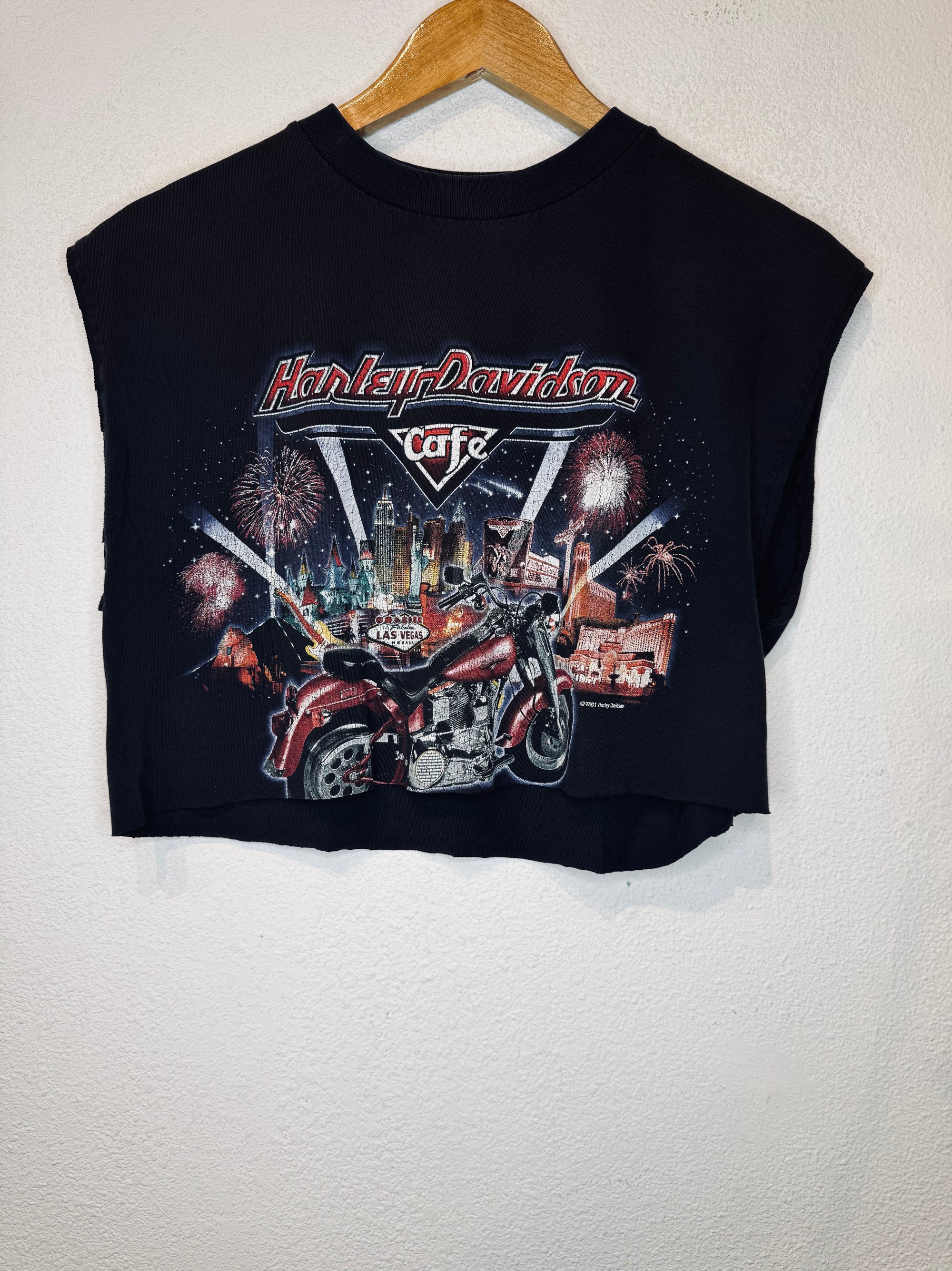 Harley Cafe Vintage Crop Tank