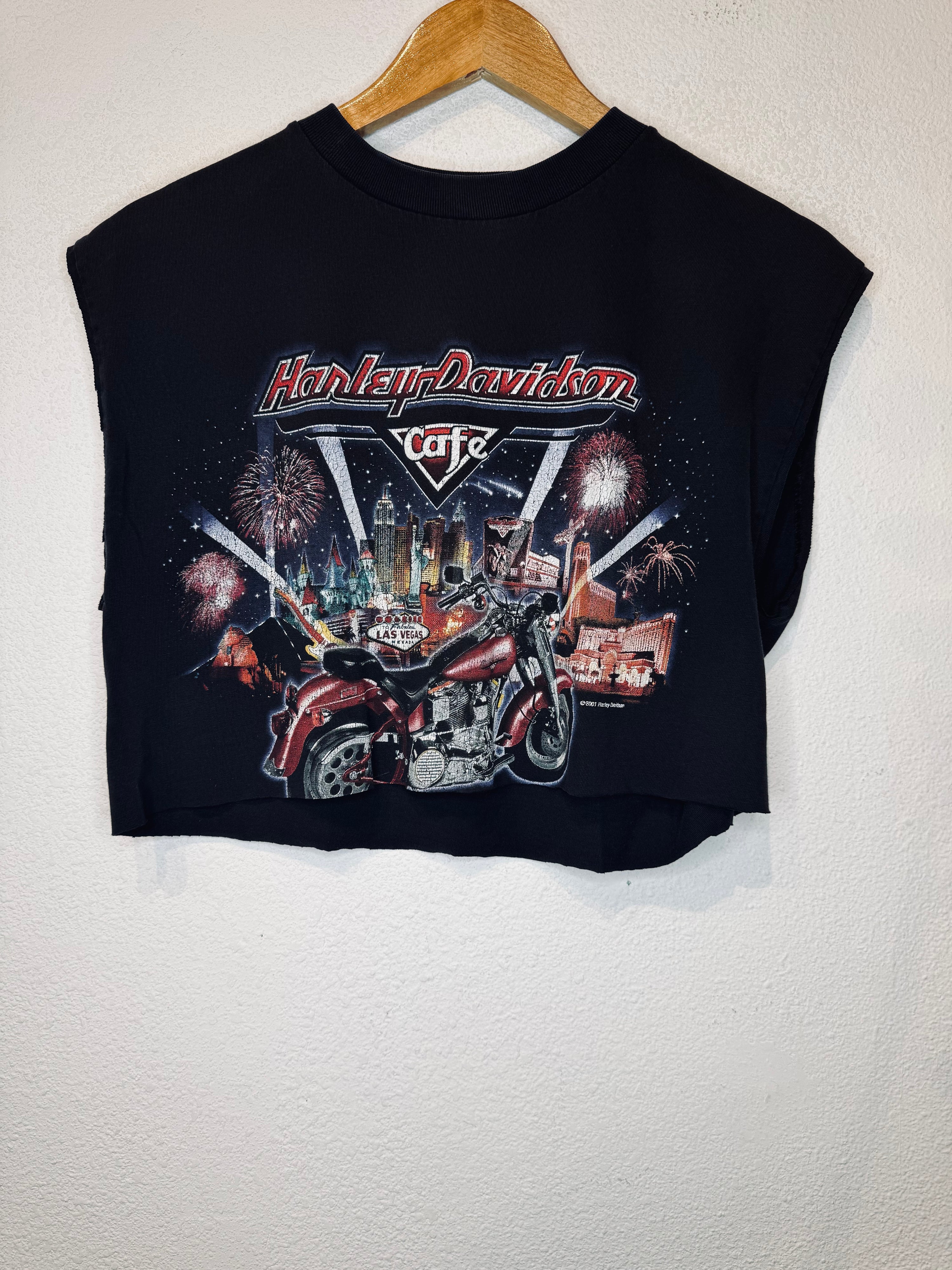 Harley Cafe Vintage Crop Tank